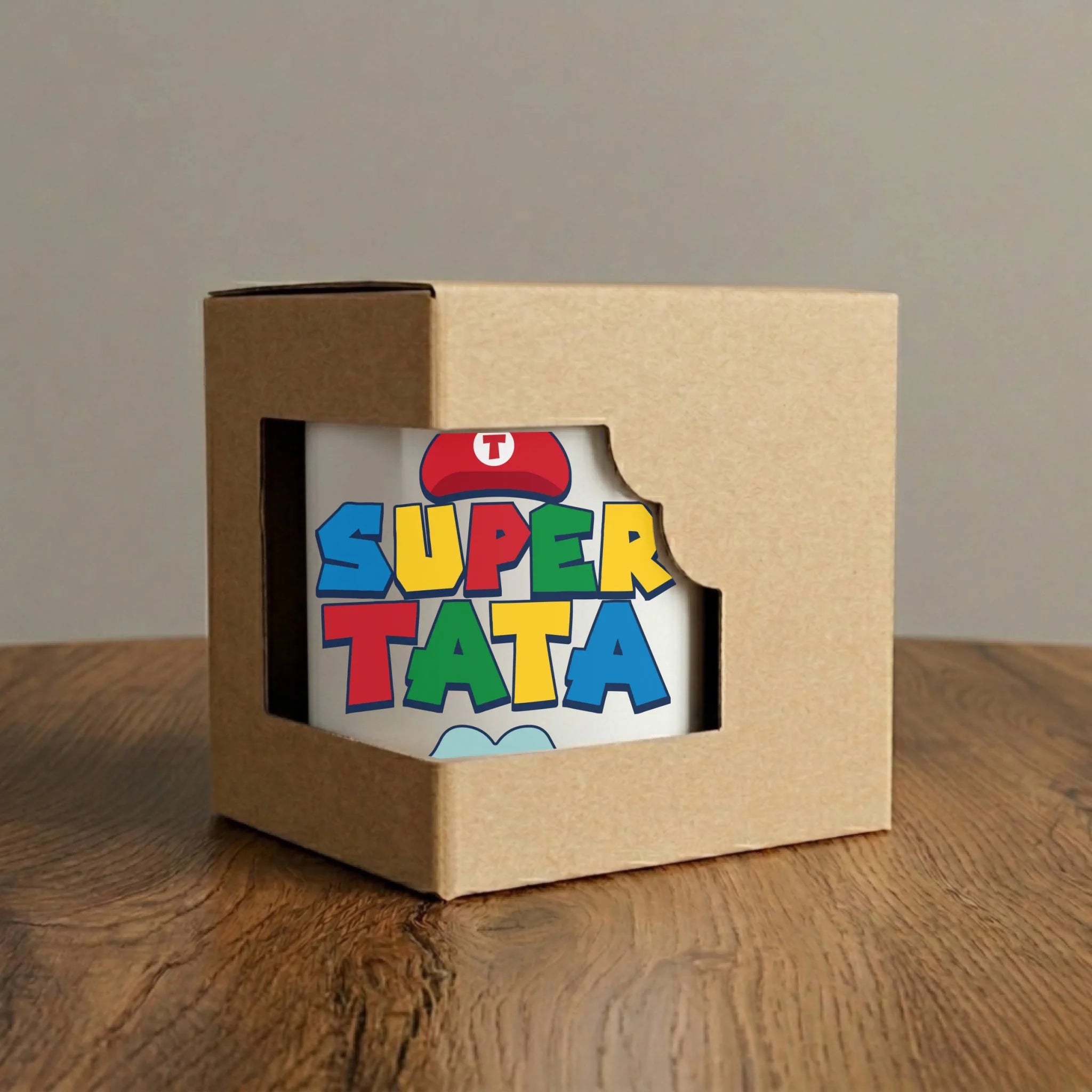 Kubek magiczny dla taty - Super Tata w stylu Mario DT28 - StoryCups.pl
