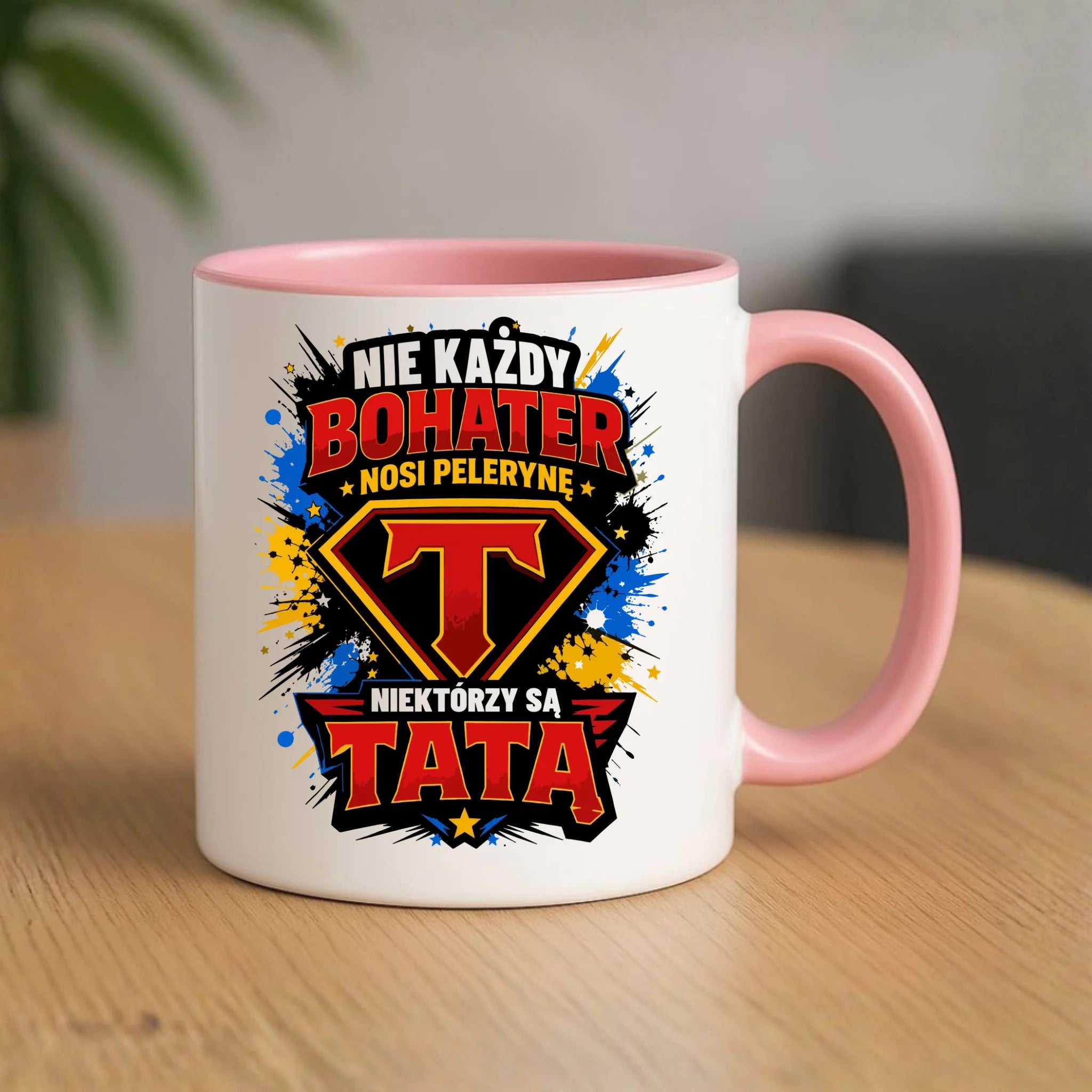 Kubek dla taty - Nie każdy bohater nosi pelerynę DT29 - StoryCups.pl