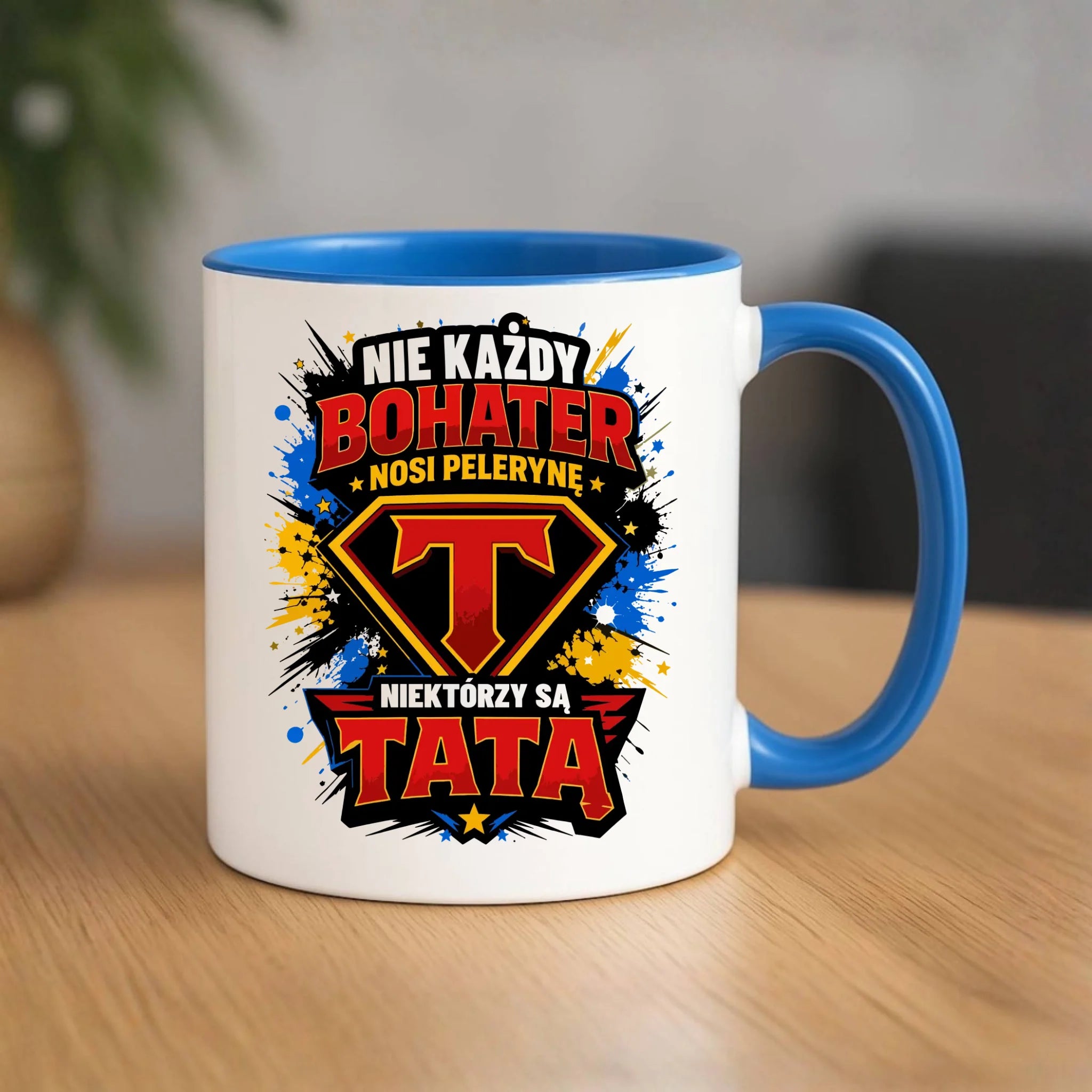 Kubek dla taty - Nie każdy bohater nosi pelerynę DT29 - StoryCups.pl