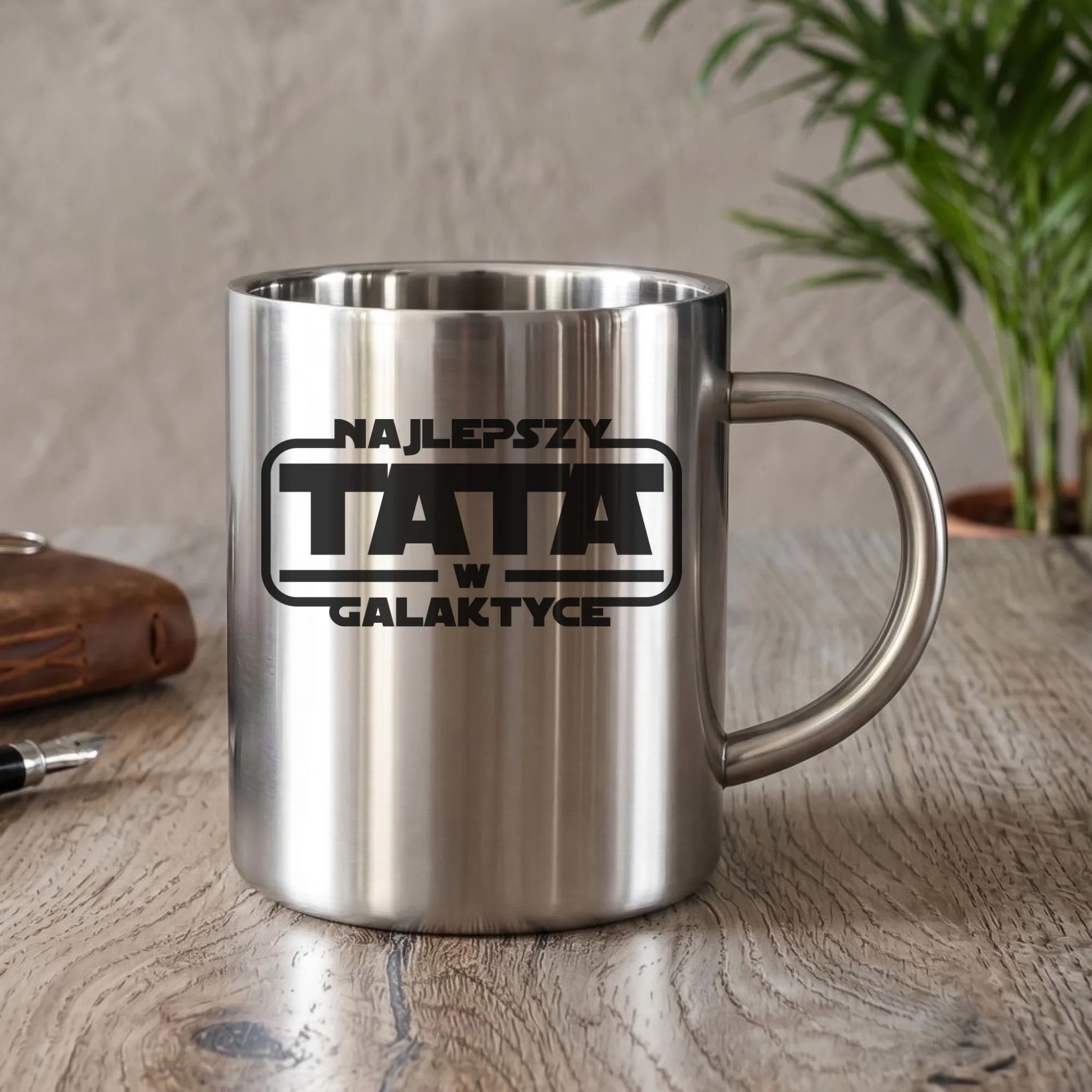 Kubek turystyczny dla taty - Najlepszy Tata w galaktyce DT30 - StoryCups.pl