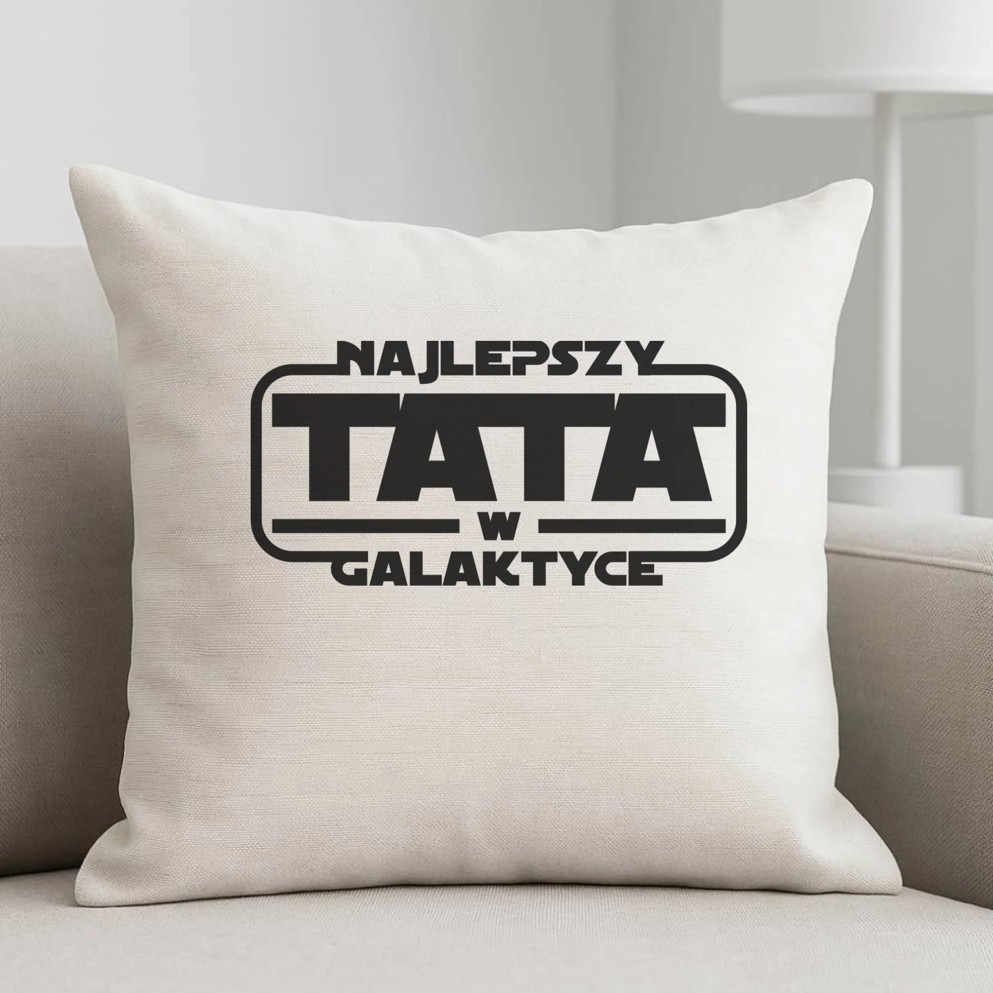 Poduszka dla taty - Najlepszy Tata w galaktyce DT30 - StoryCups.pl