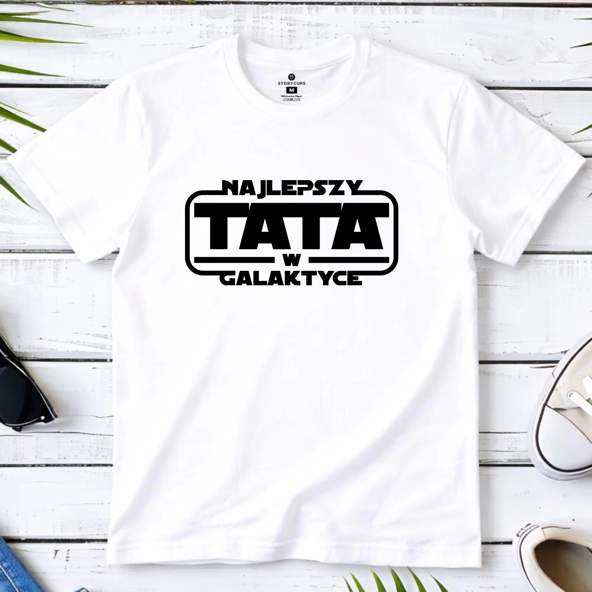 Koszulka dla taty - Najlepszy Tata w galaktyce DT30 - StoryCups.pl