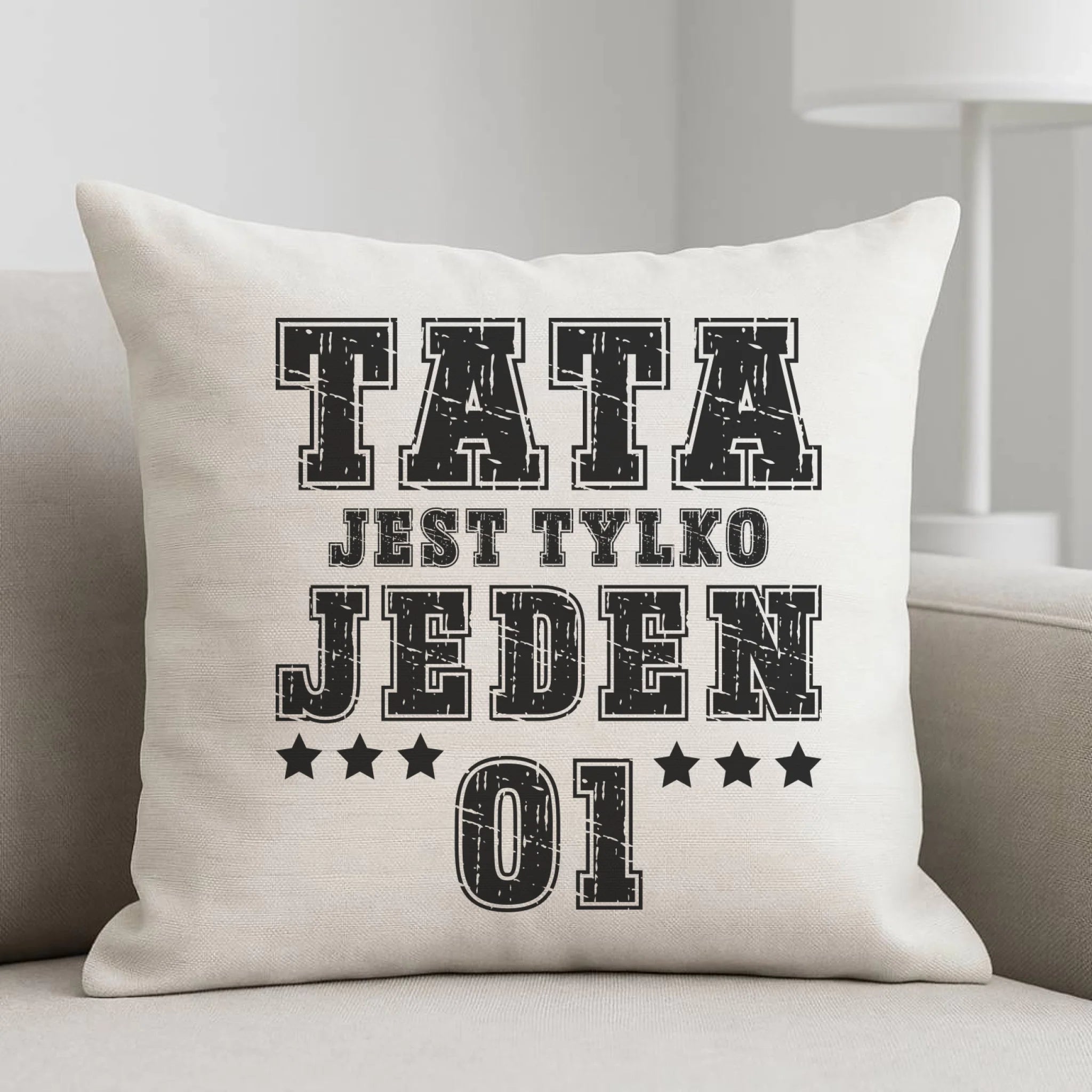 Poduszka dla taty - Tata jest tylko jeden DT33 - StoryCups.pl