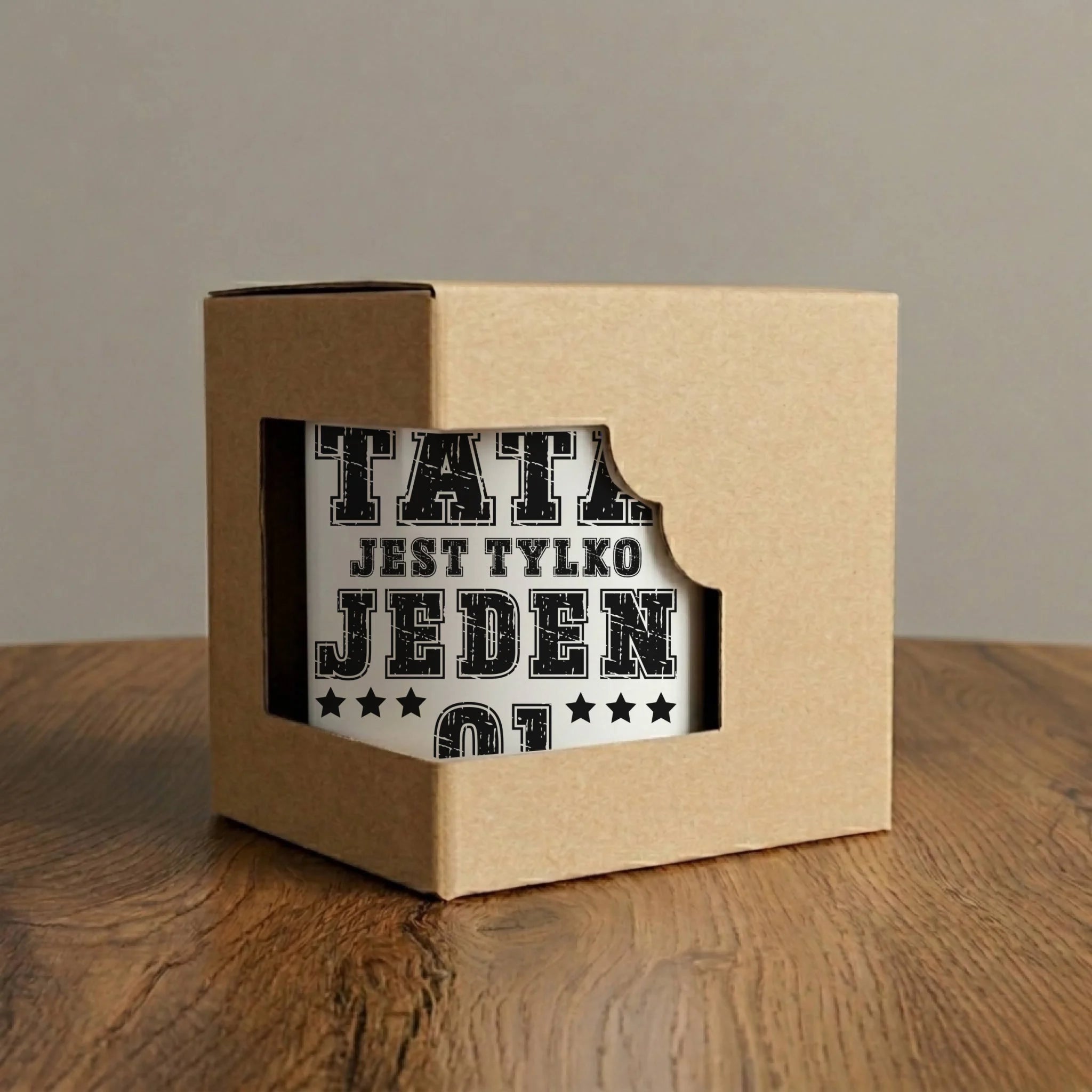 Kubek magiczny dla taty - Tata jest tylko jeden DT33 - StoryCups.pl