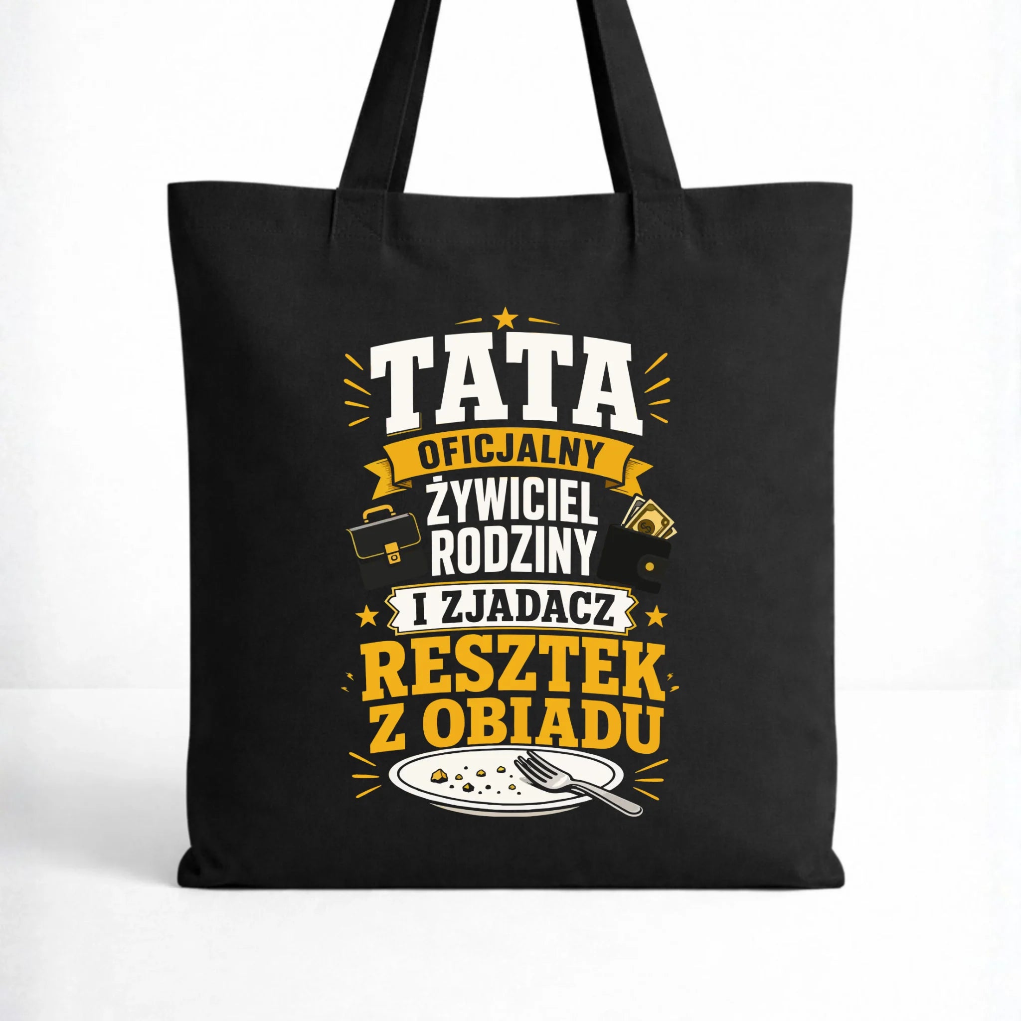 Torba dla taty - Tata oficjalny żywiciel rodziny DT34 - StoryCups.pl
