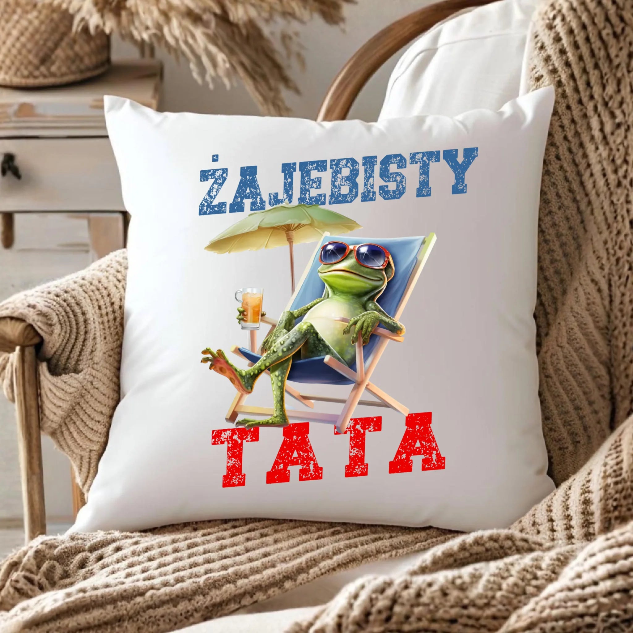 Poduszka dla taty - Żajebisty Tata DT35 - StoryCups.pl