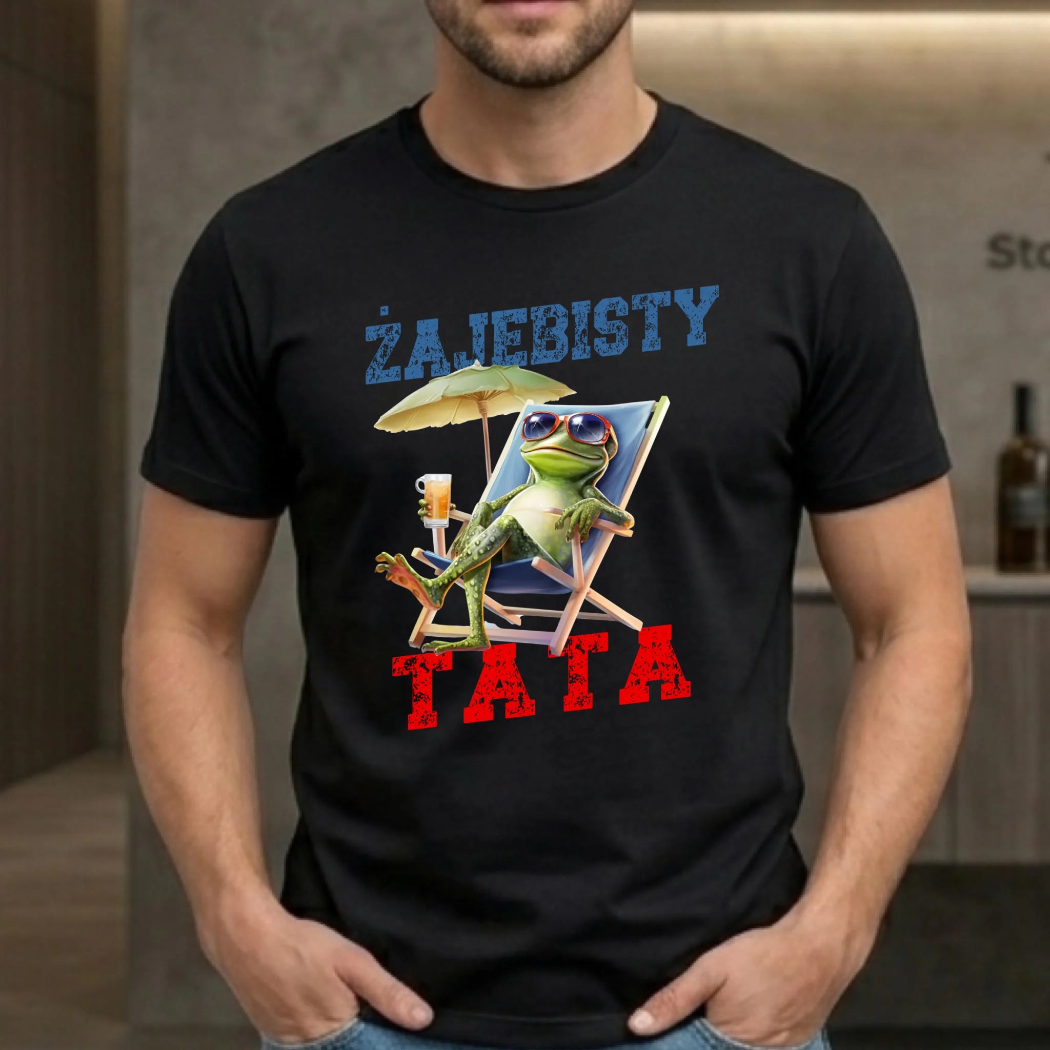 Koszulka dla taty - Żajebisty Tata DT35 - StoryCups.pl