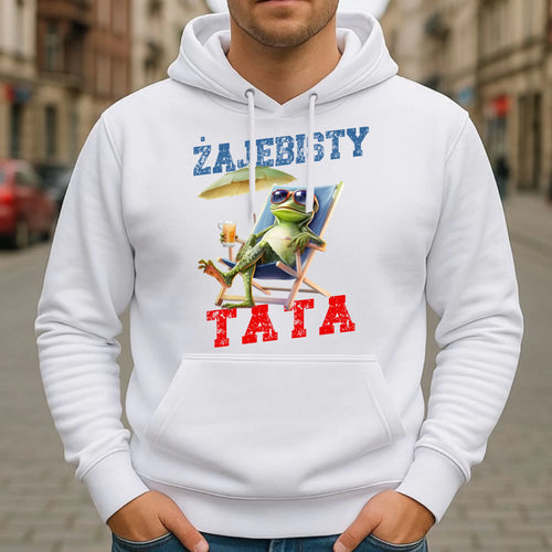 Bluza z kapturem dla taty - Żajebisty Tata DT35 - StoryCups.pl