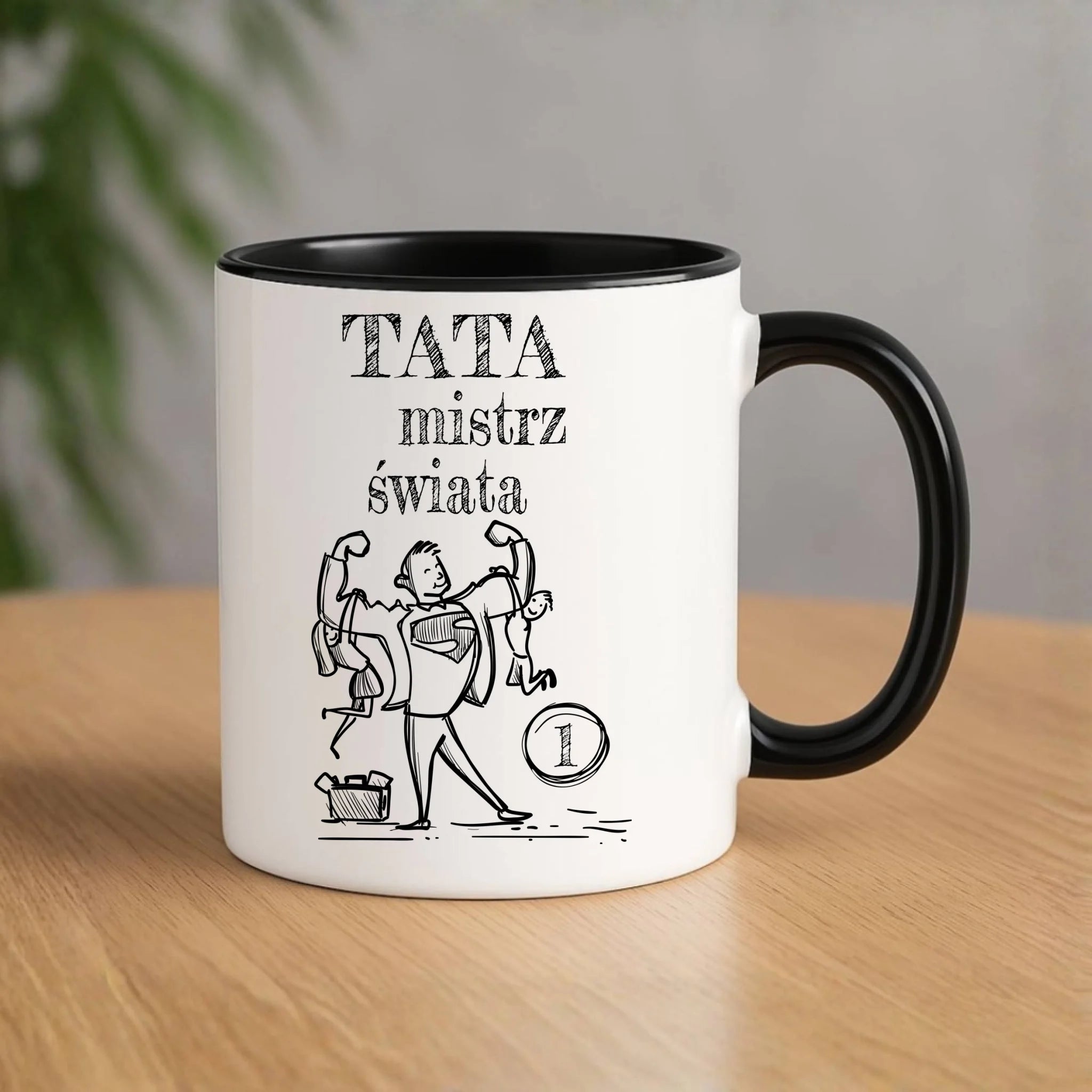 Kubek dla taty - Tata Mistrz Świata DT36 - StoryCups.pl