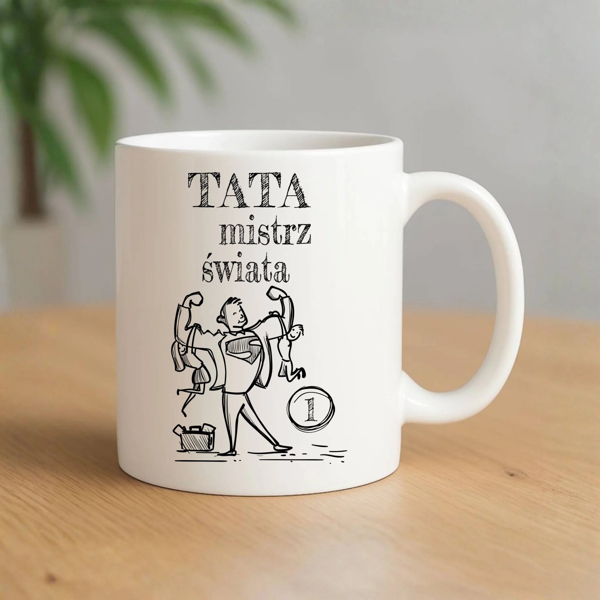 Kubek dla taty - Tata Mistrz Świata DT36 - StoryCups.pl
