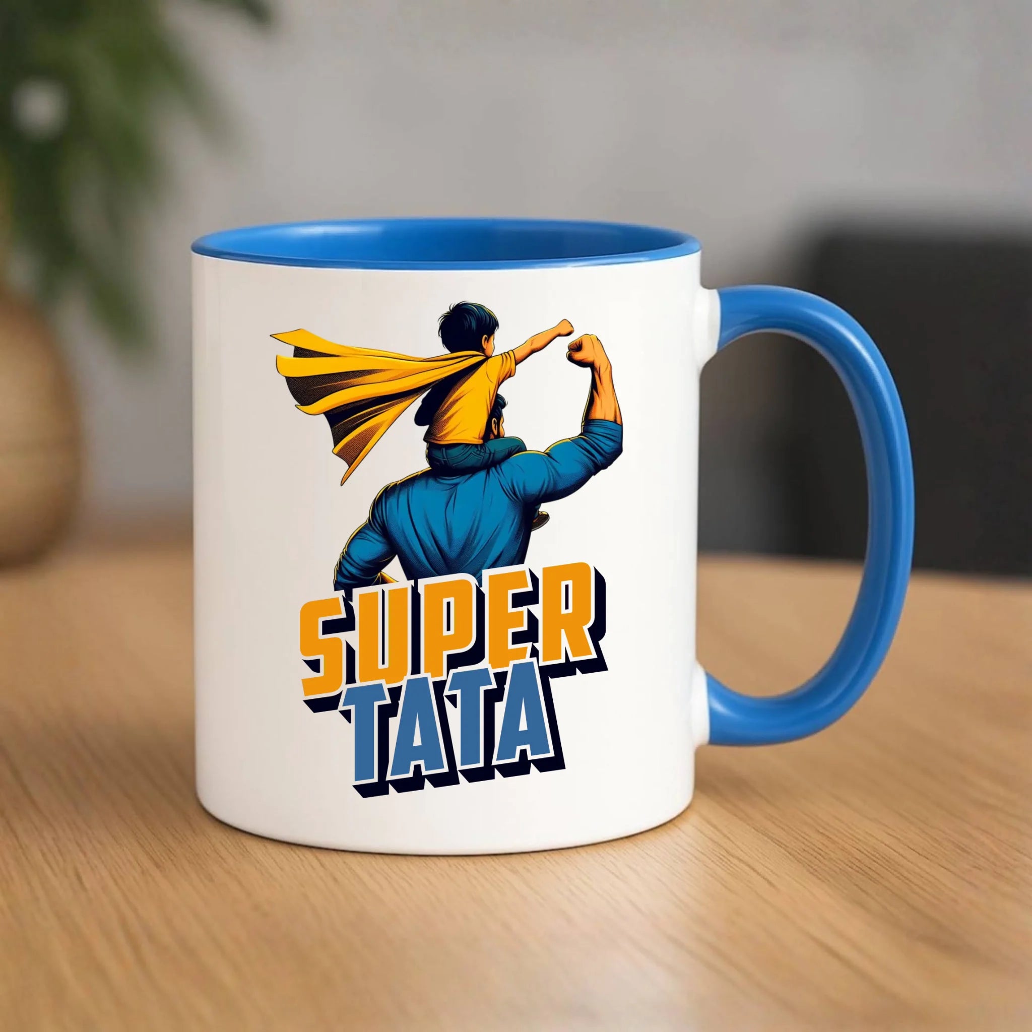 Kubek dla taty - Super Tata z synem DT38 - StoryCups.pl