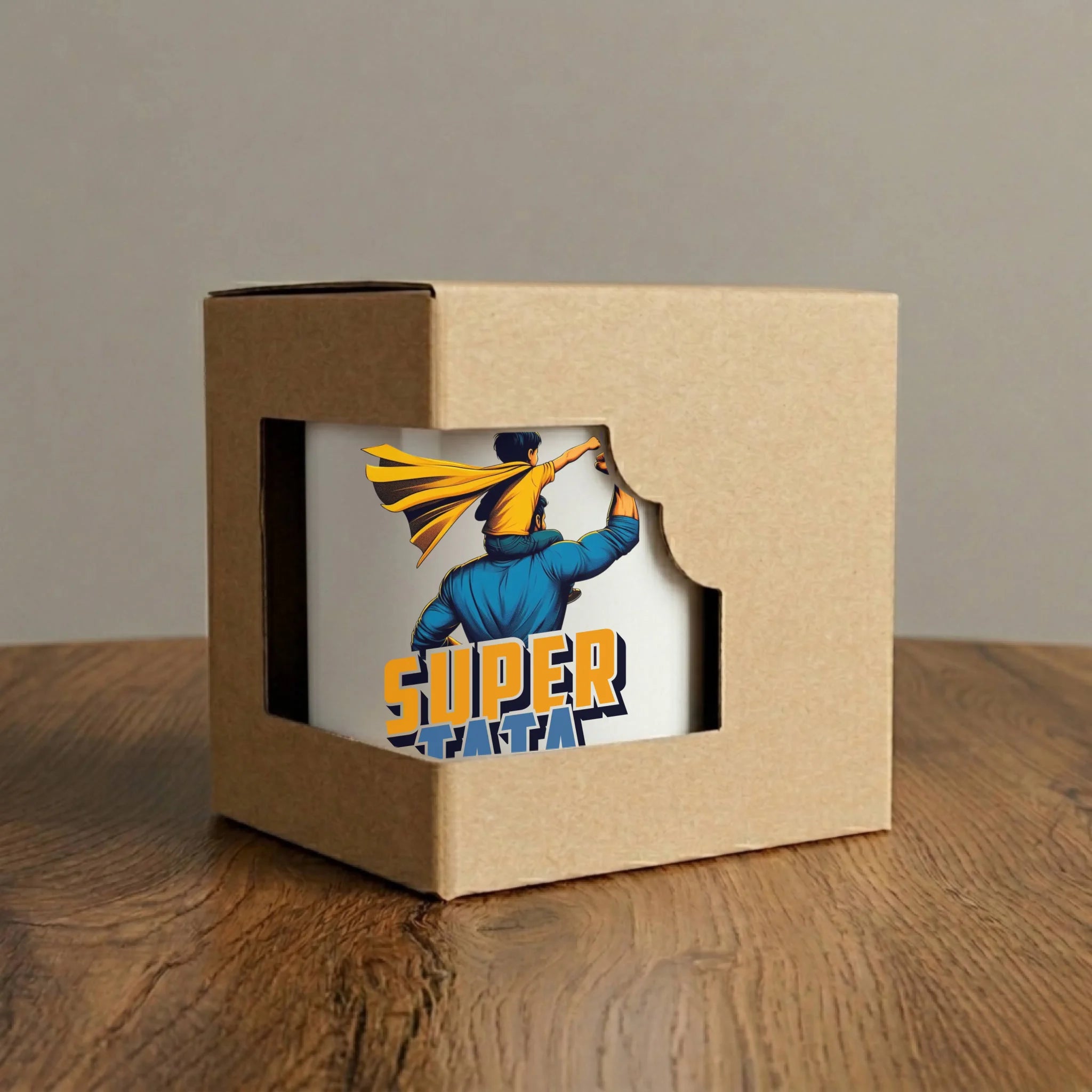 Kubek dla taty - Super Tata z synem DT38 - StoryCups.pl