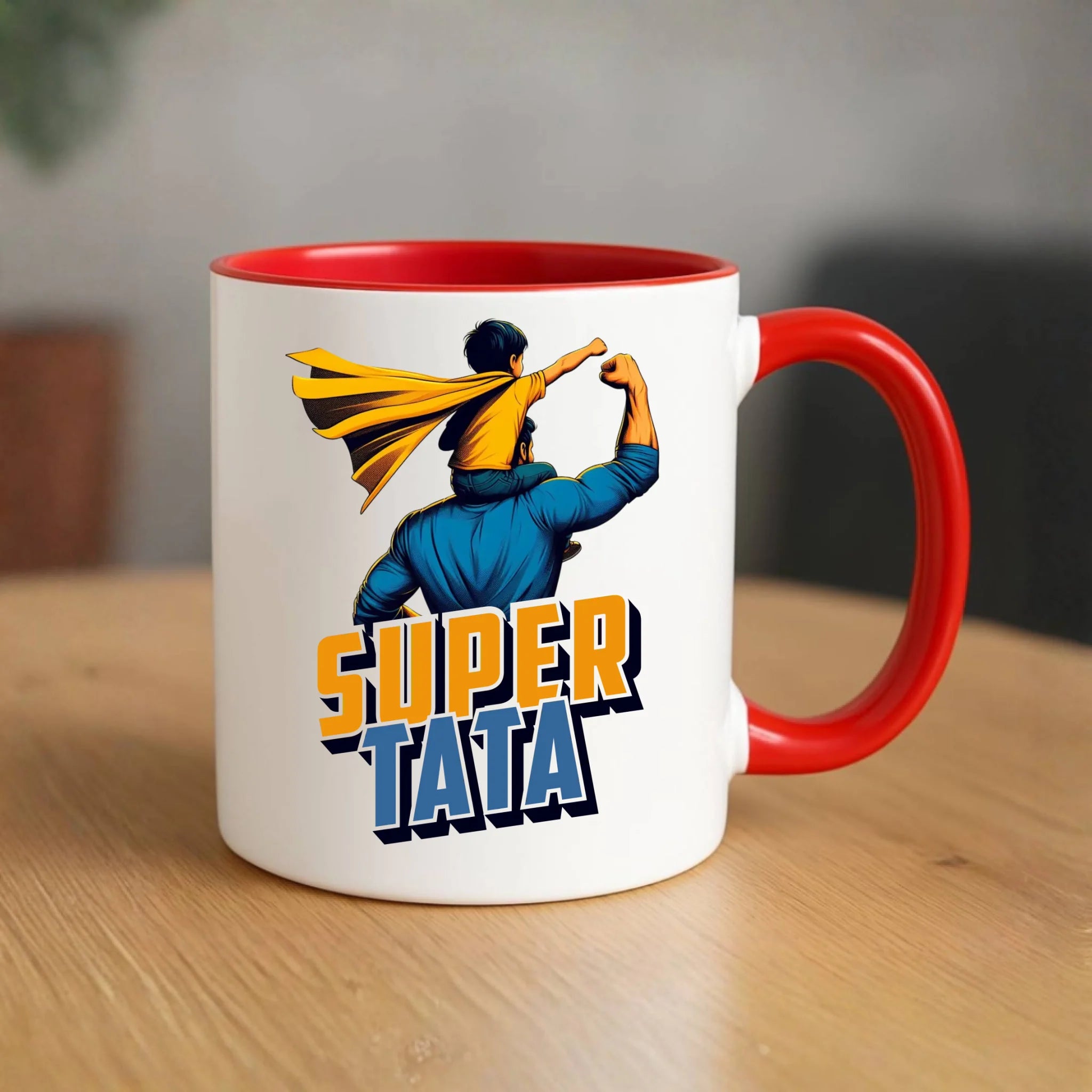 Kubek dla taty - Super Tata z synem DT38 - StoryCups.pl