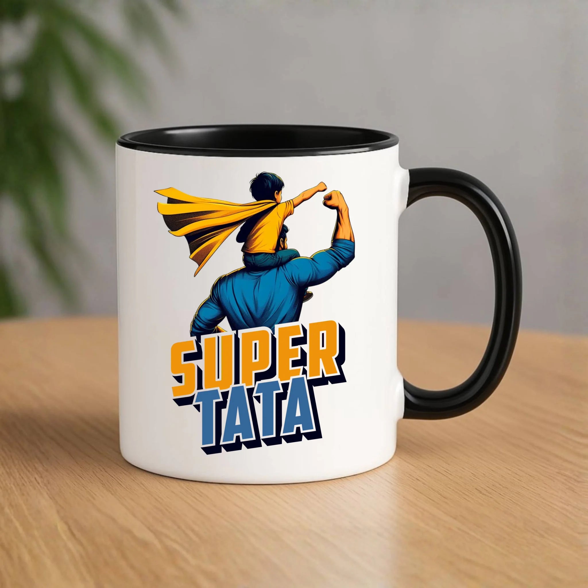 Kubek dla taty - Super Tata z synem DT38 - StoryCups.pl