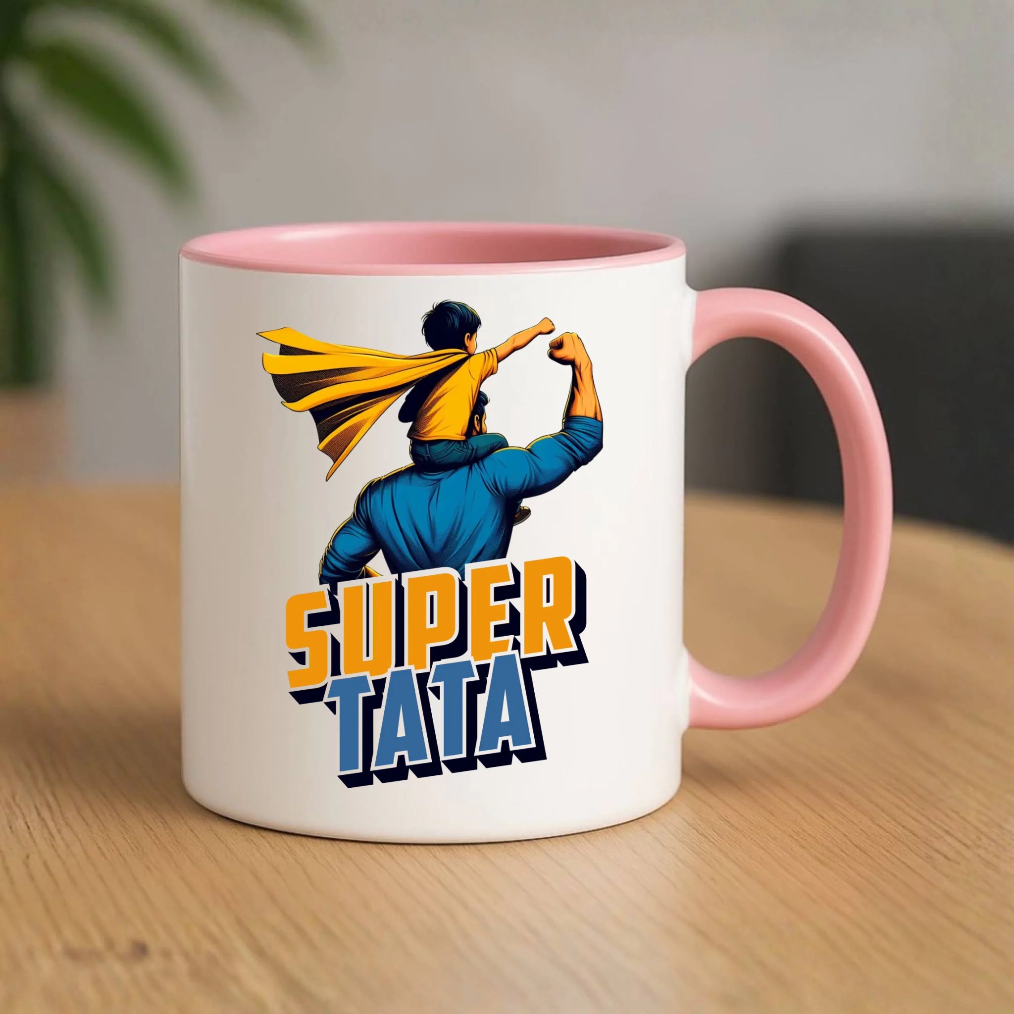 Kubek dla taty - Super Tata z synem DT38 - StoryCups.pl