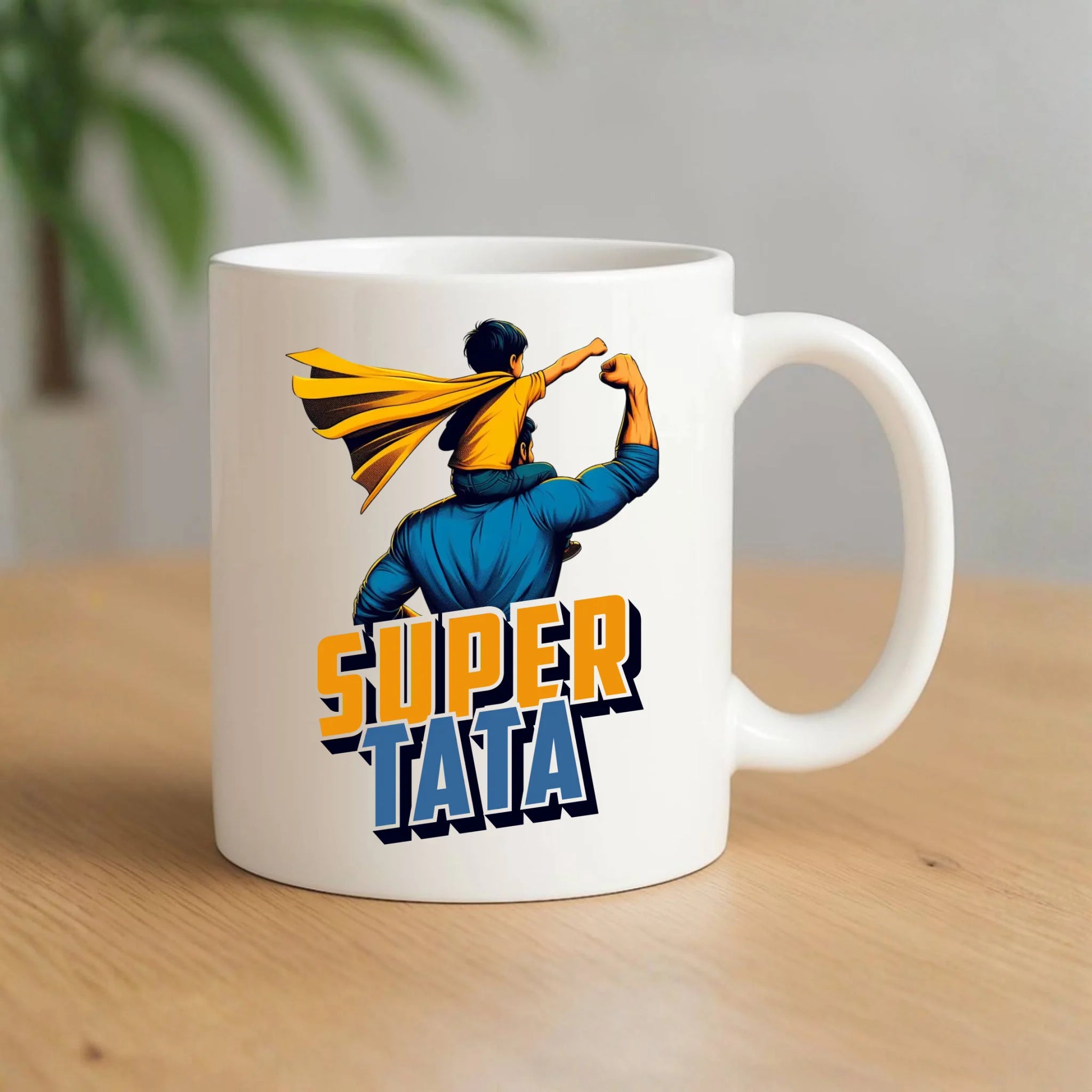 Kubek dla taty - Super Tata z synem DT38 - StoryCups.pl