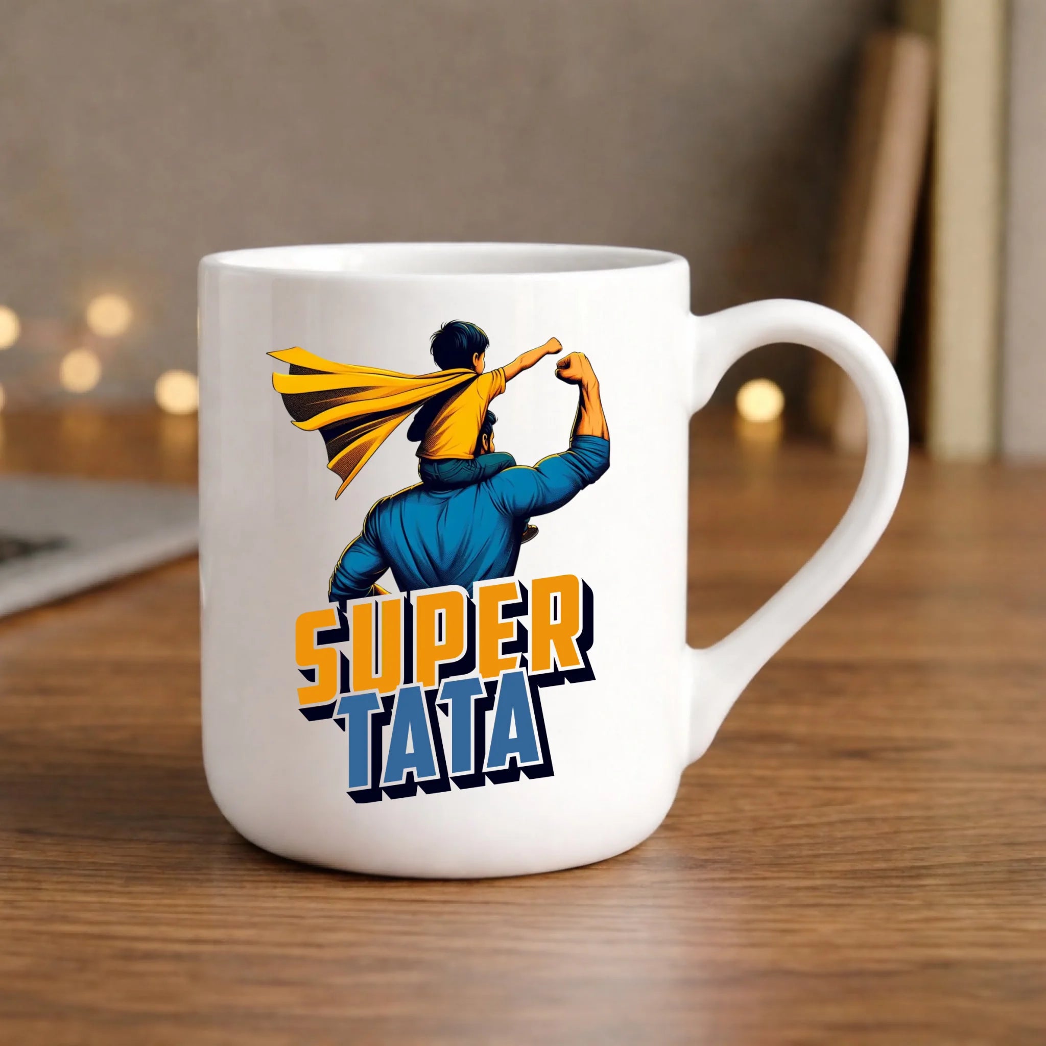 Kubek elegant dla taty - Super Tata z synem DT38 - StoryCups.pl