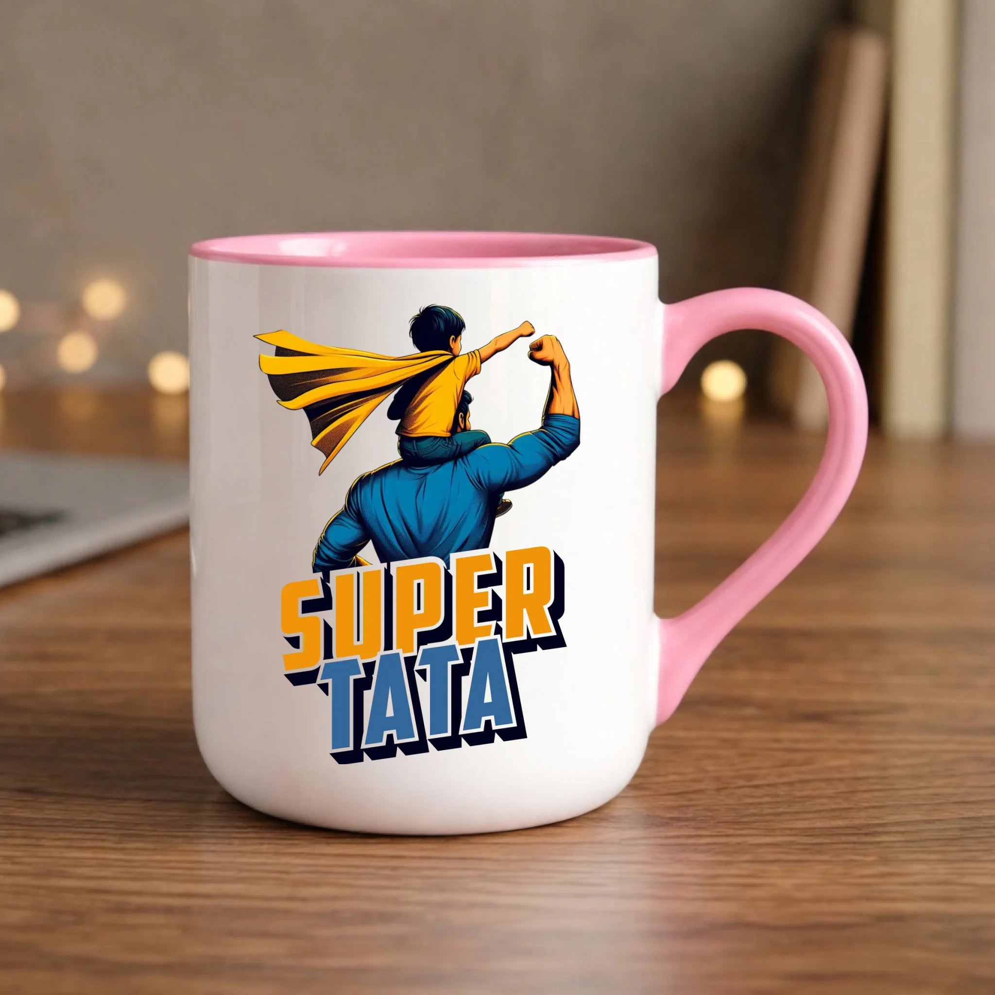Kubek elegant dla taty - Super Tata z synem DT38 - StoryCups.pl