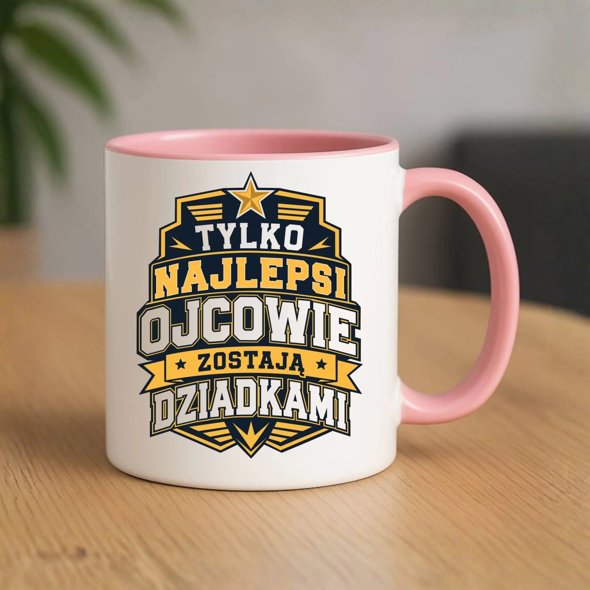 Kubek dla taty przyszłego dziadka - Tylko najlepsi ojcowie zostają dziadkami DT39 - StoryCups.pl