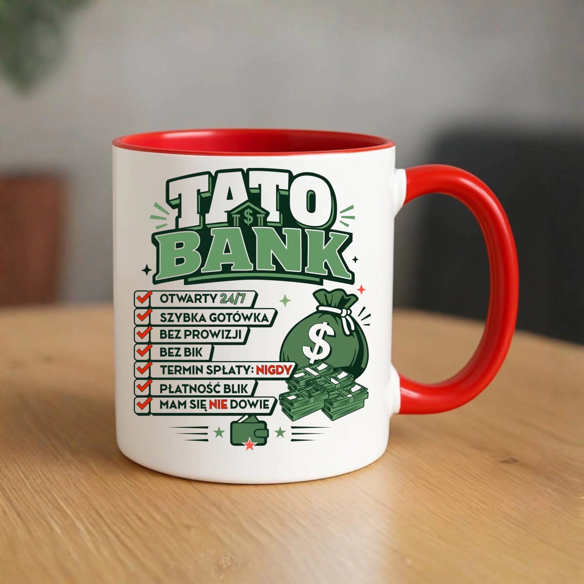 Kubek dla taty - Tato Bank DT41 - StoryCups.pl