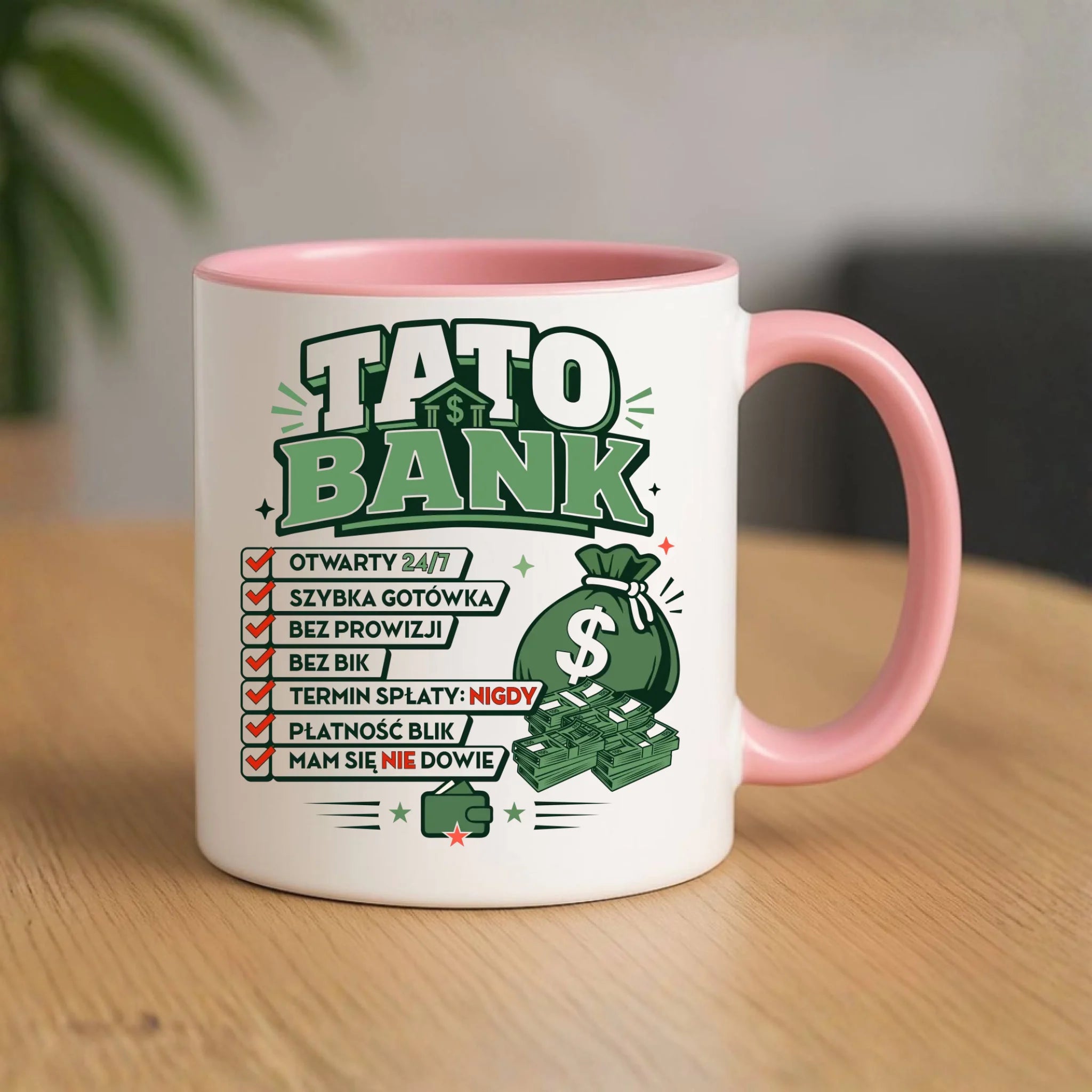 Kubek dla taty - Tato Bank DT41 - StoryCups.pl