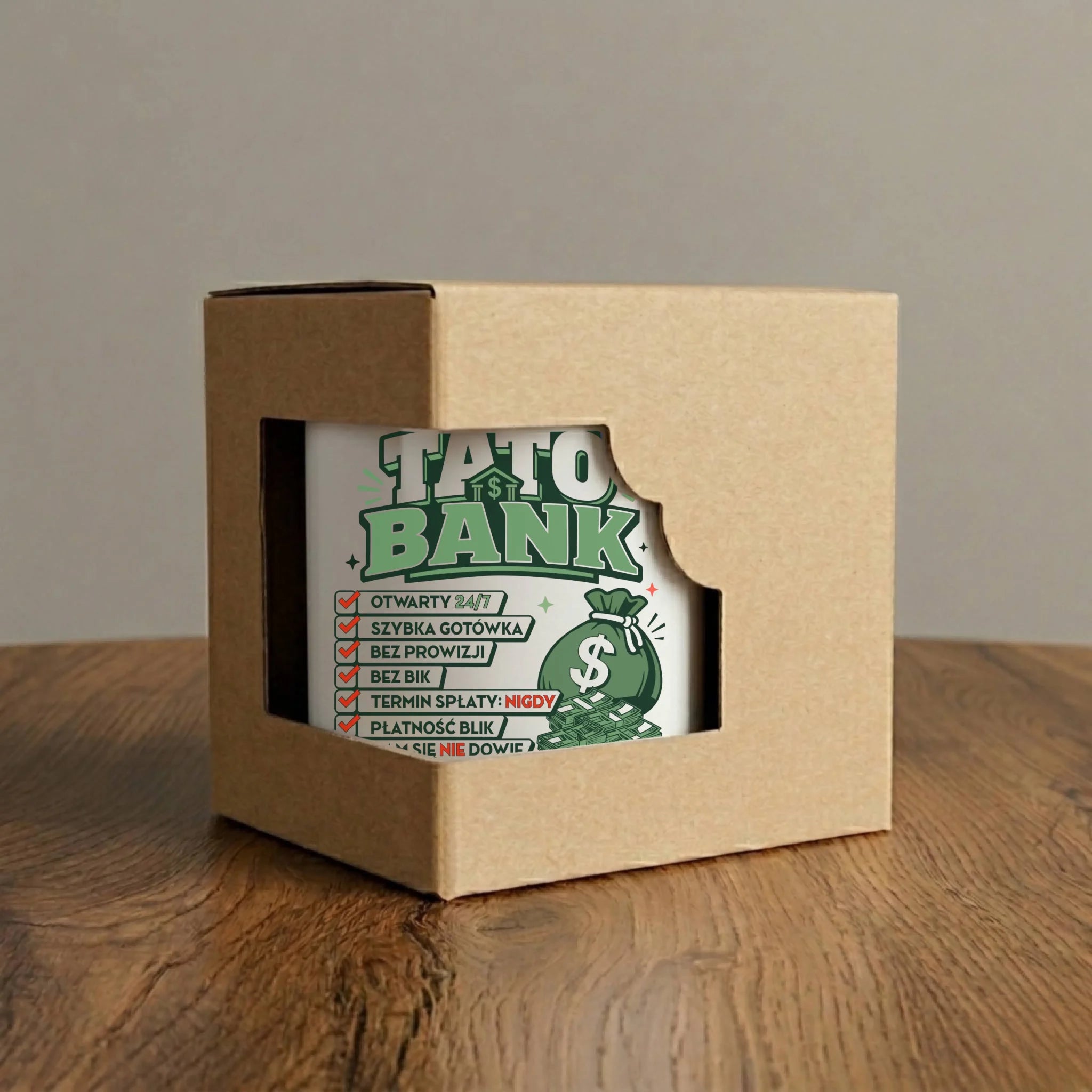 Kubek dla taty - Tato Bank DT41 - StoryCups.pl