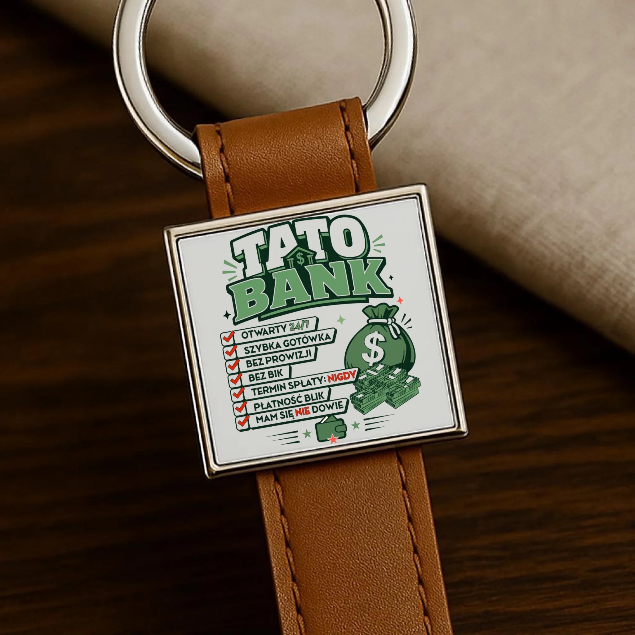 Brelok dla taty - Tato Bank DT41 - StoryCups.pl
