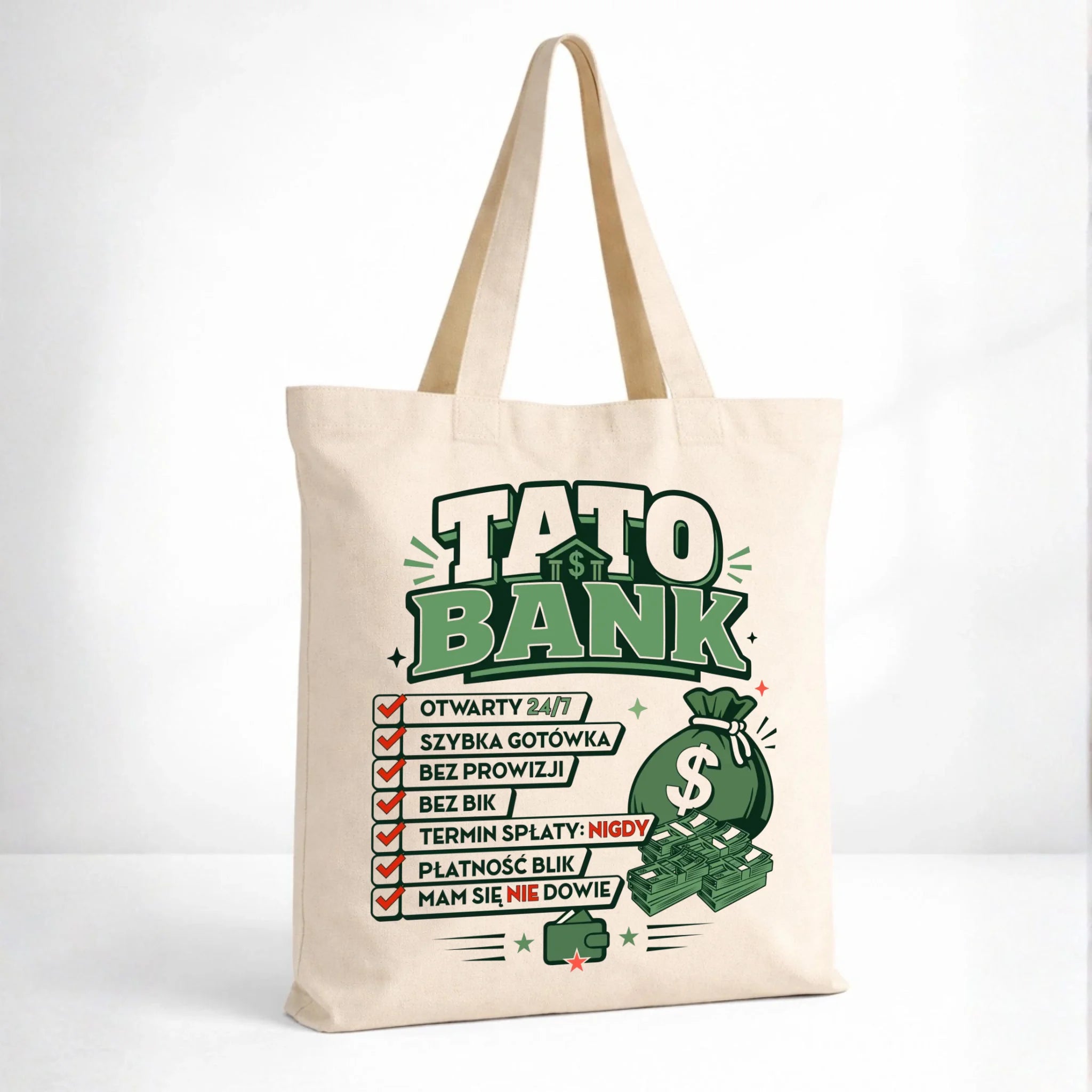 Torba dla taty - Tato Bank DT41 - StoryCups.pl