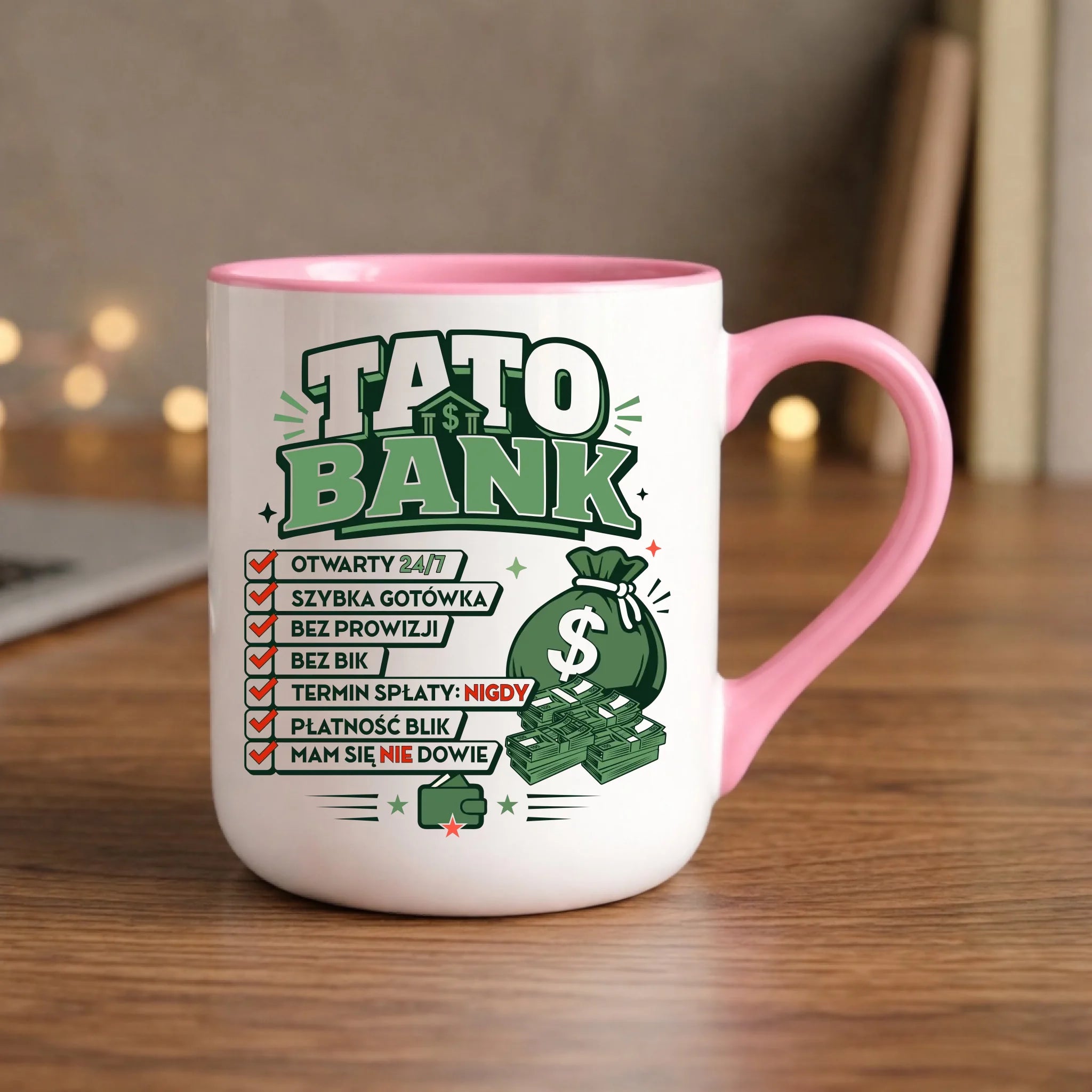 Kubek elegant dla taty - Tato Bank DT41 - StoryCups.pl
