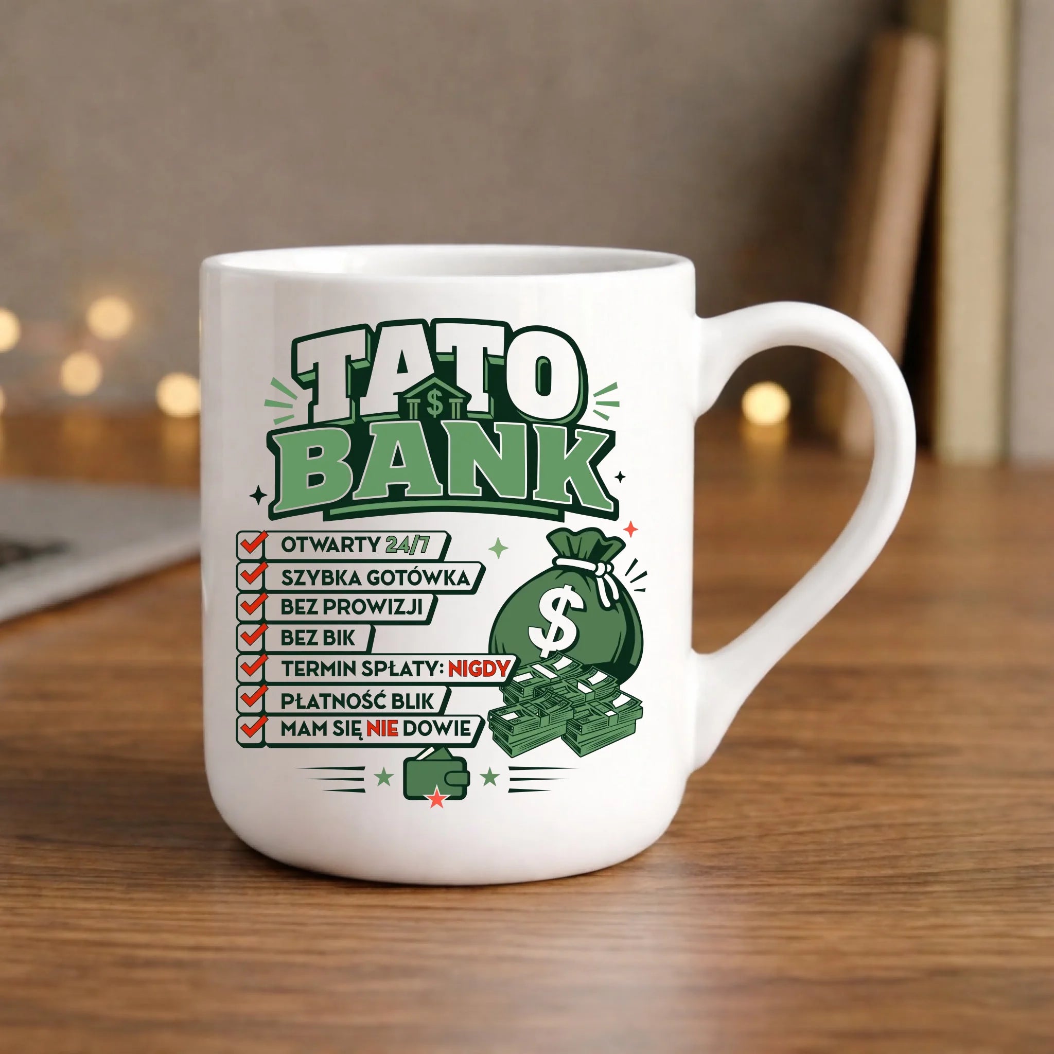 Kubek elegant dla taty - Tato Bank DT41 - StoryCups.pl