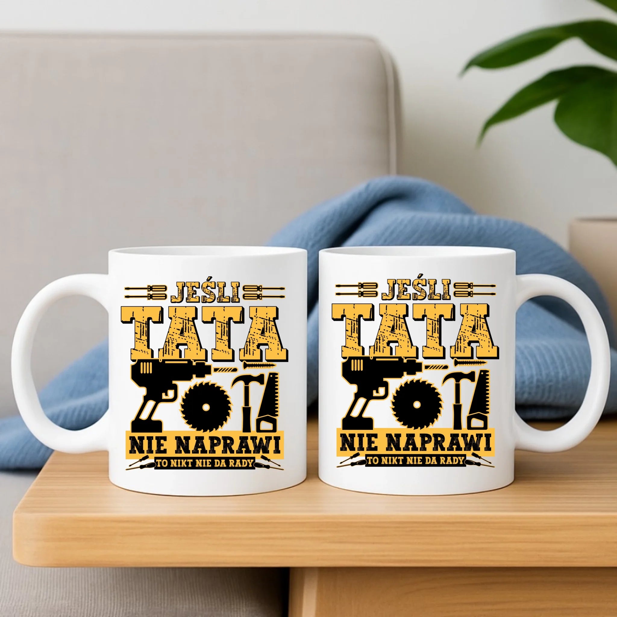 Kubek dla taty - Jeśli tata nie naprawi to nikt nie da rady DT43 - StoryCups.pl