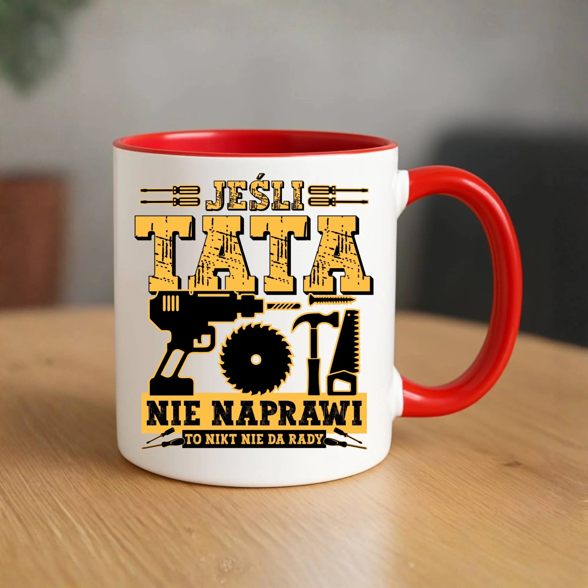 Kubek dla taty - Jeśli tata nie naprawi to nikt nie da rady DT43 - StoryCups.pl