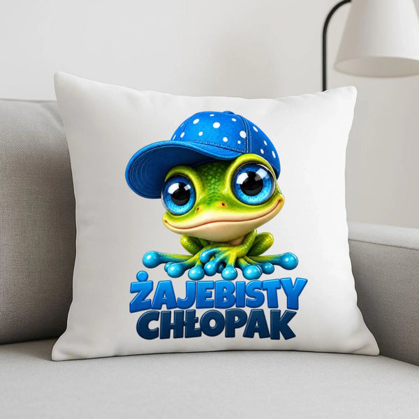 Poduszka - Żajebisty Chłopak - personalizowana DCH01
