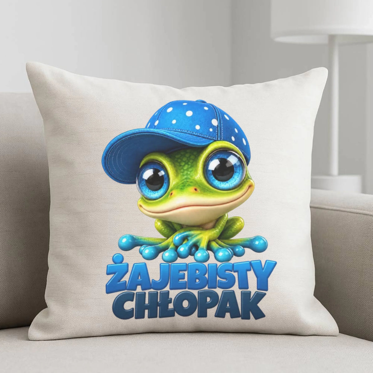 Poduszka - Żajebisty Chłopak - personalizowana DCH01