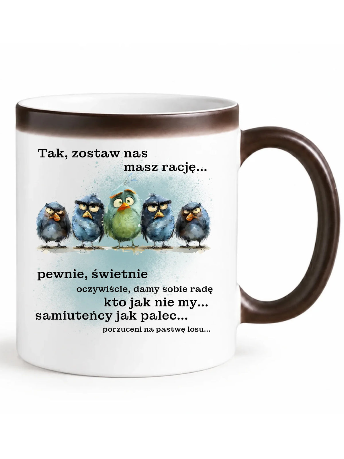Kubek magiczny na odejście z pracy - Tak, zostaw nas OP06