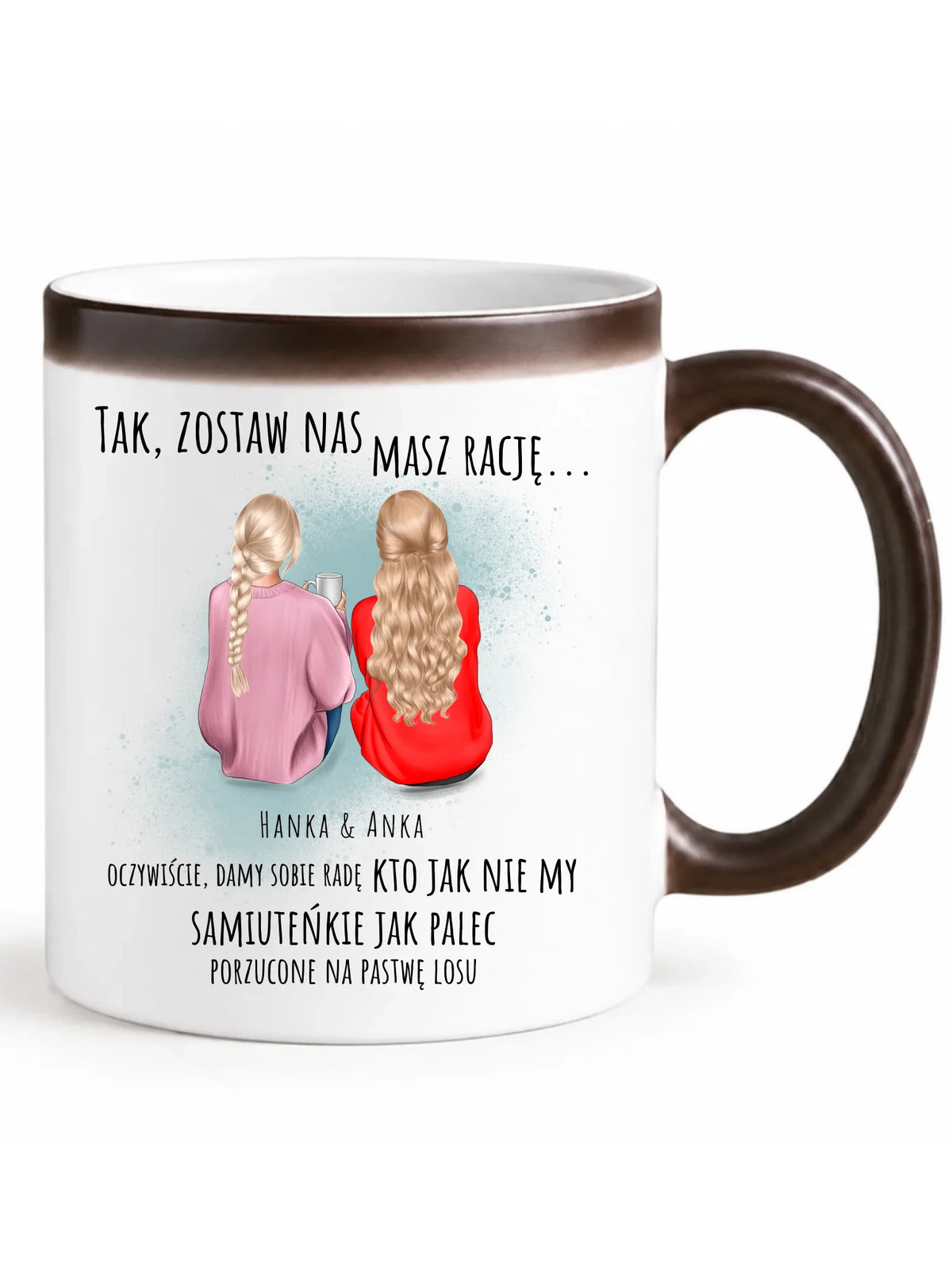 Kubek magiczny na odejście z pracy - prezent od koleżanek - 2-5 osób personalizowany OP16