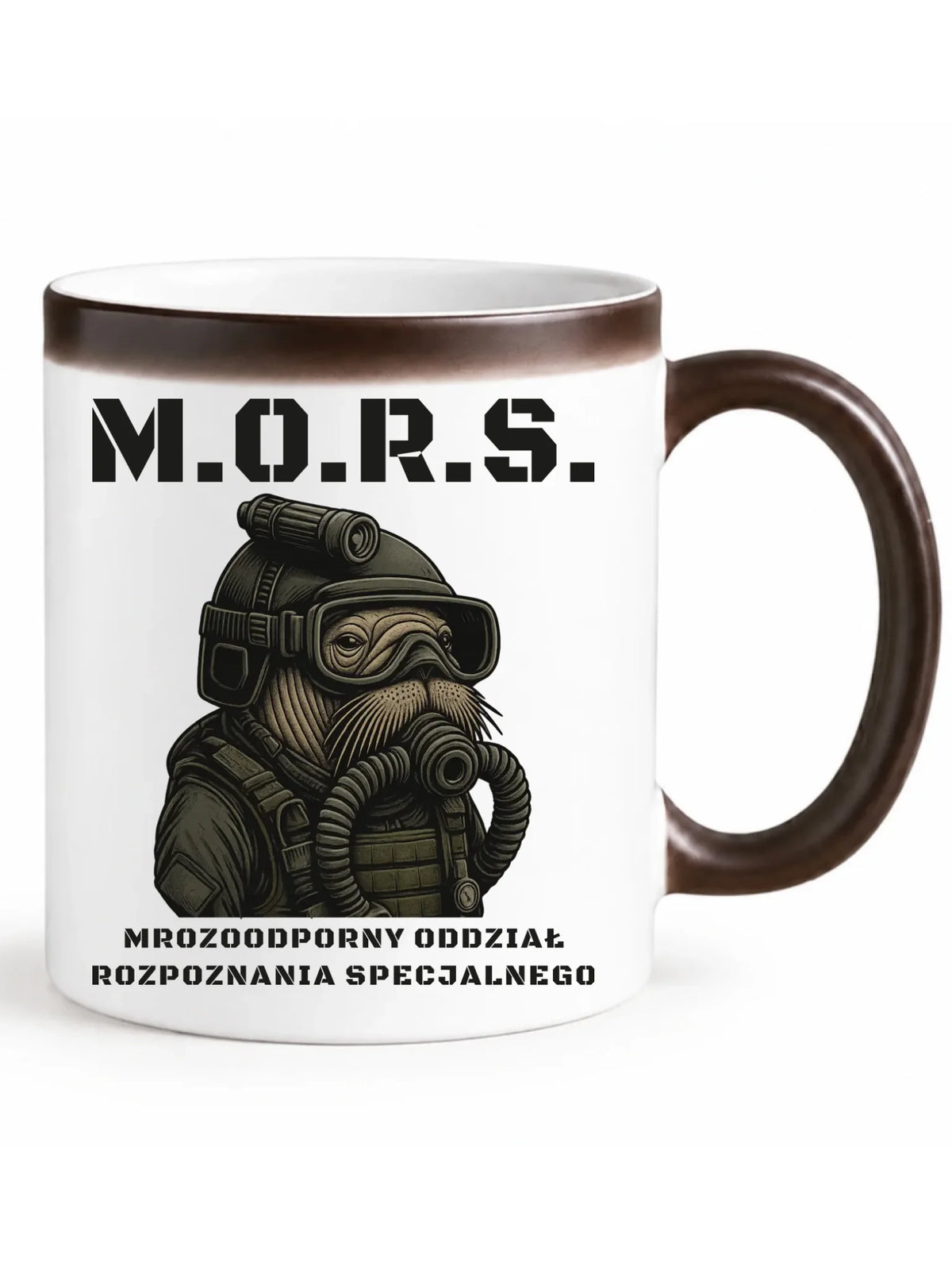 Kubek magiczny - prezent dla morsa - M.O.R.S. Mrozoodporny Oddział Rozpoznania Specjalnego HM20