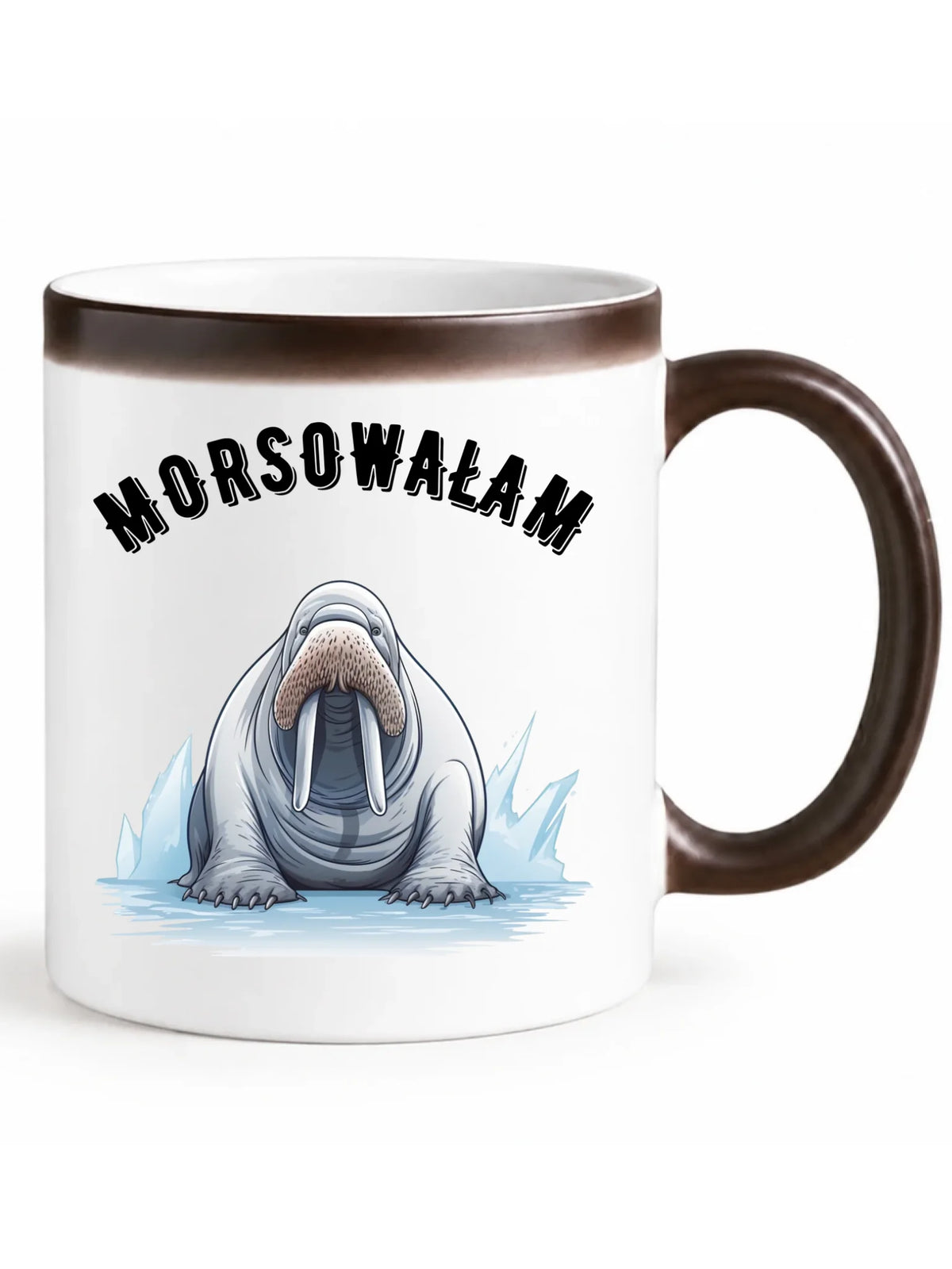 Kubek magiczny - prezent dla morsa - Morsowałam - Mors HM18