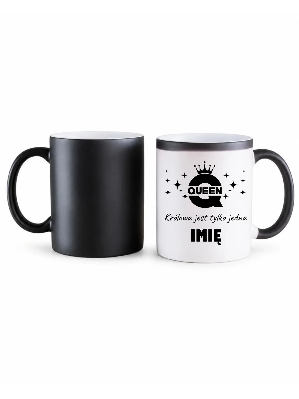 Kubek magiczny dla niej - Queen Królowa jest tylko jedna - personalizowany W40