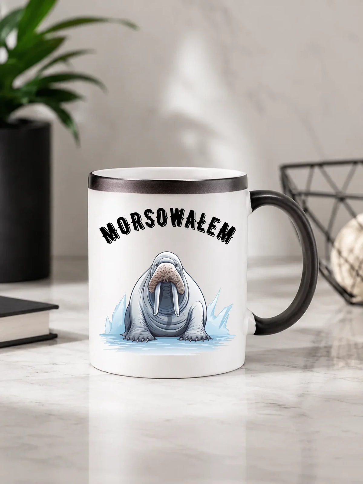 Kubek magiczny dla morsa - Morsowałem HM01