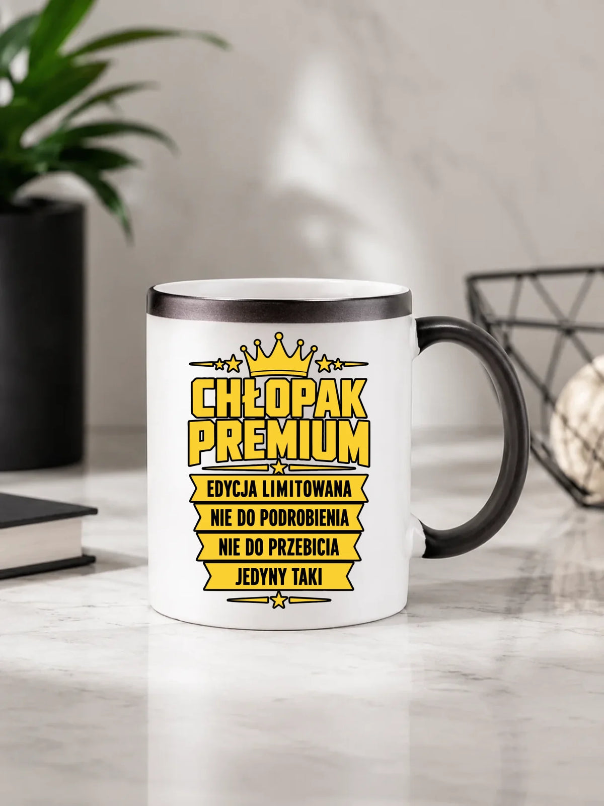 Kubek magiczny dla chłopaka - Chłopak Premium Edycja Limitowana