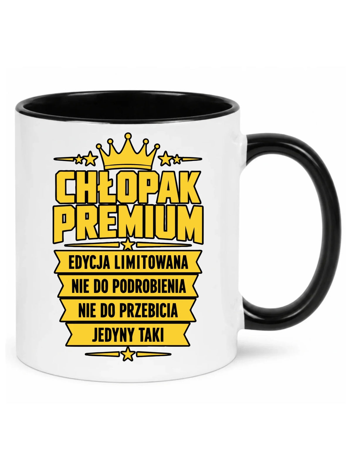 Kubek dla chłopaka - Chłopak Premium Edycja Limitowana