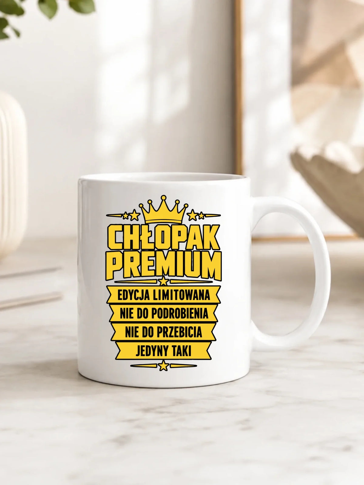 Kubek dla chłopaka - Chłopak Premium Edycja Limitowana