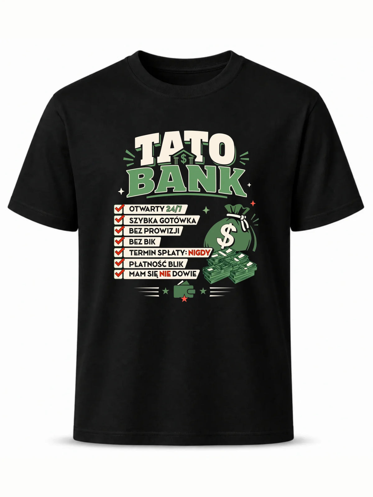 Koszulka dla taty - Tato Bank DT41