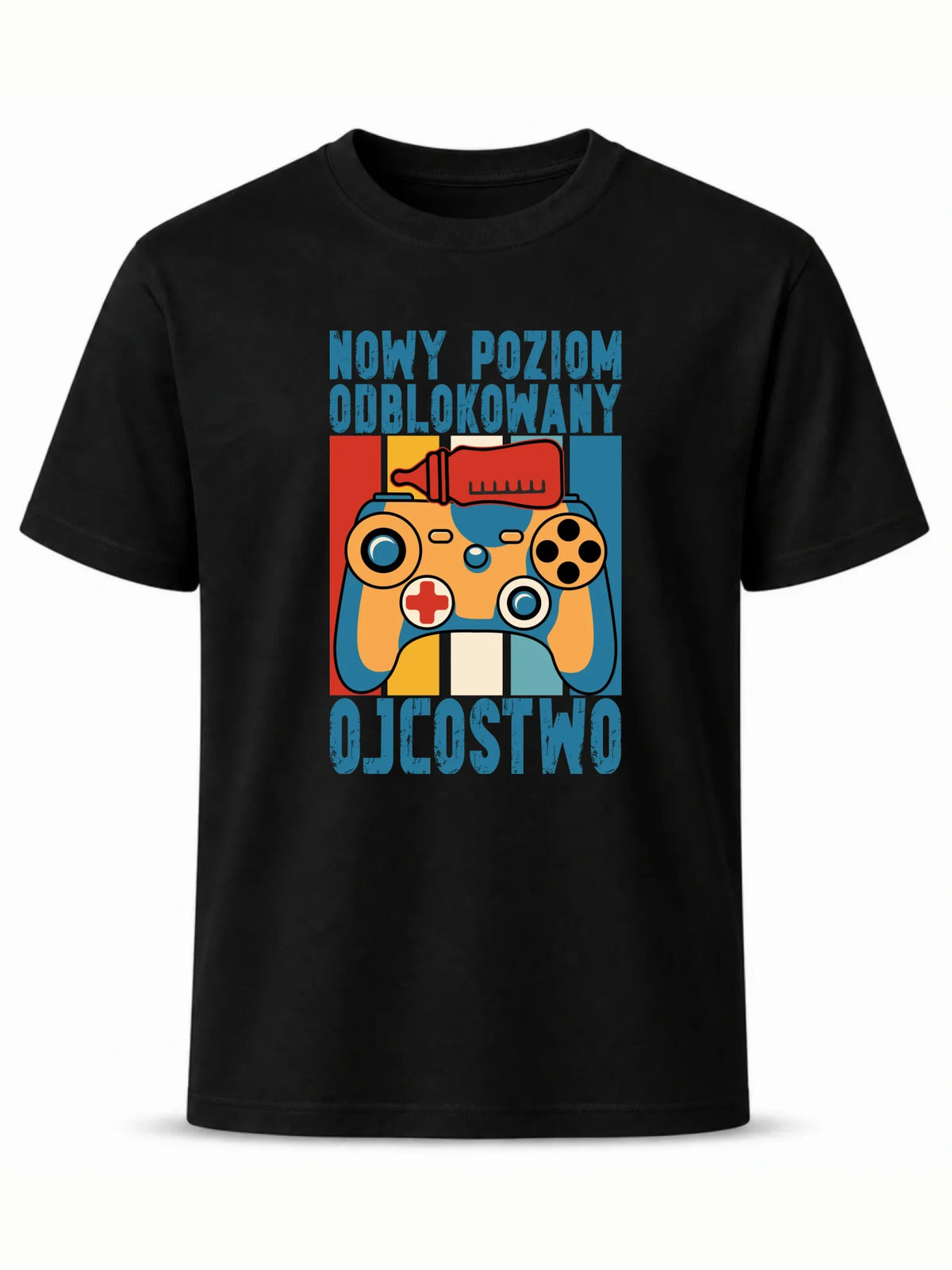 Koszulka dla młodego taty gamera - Nowy poziom odblokowany DT24