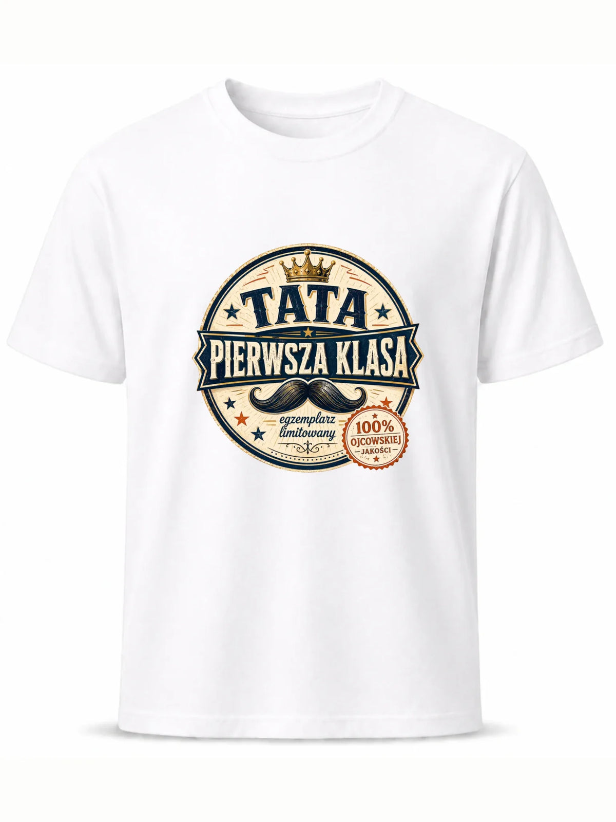 Koszulka dla taty - Tata pierwsza klasa DT16