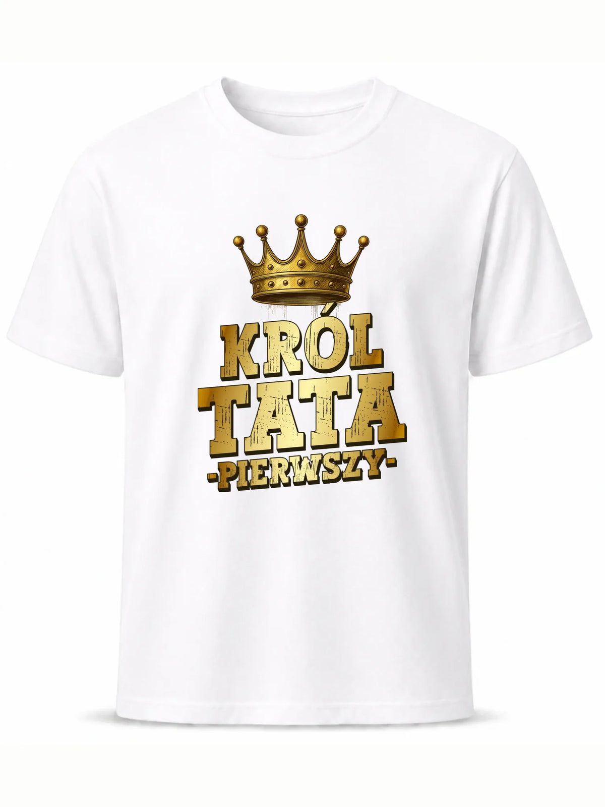 Koszulka dla taty - Król Tata Pierwszy DT20