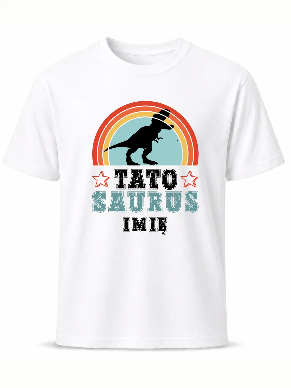 Koszulka dla taty - Tato Saurus - personalizowana DT03