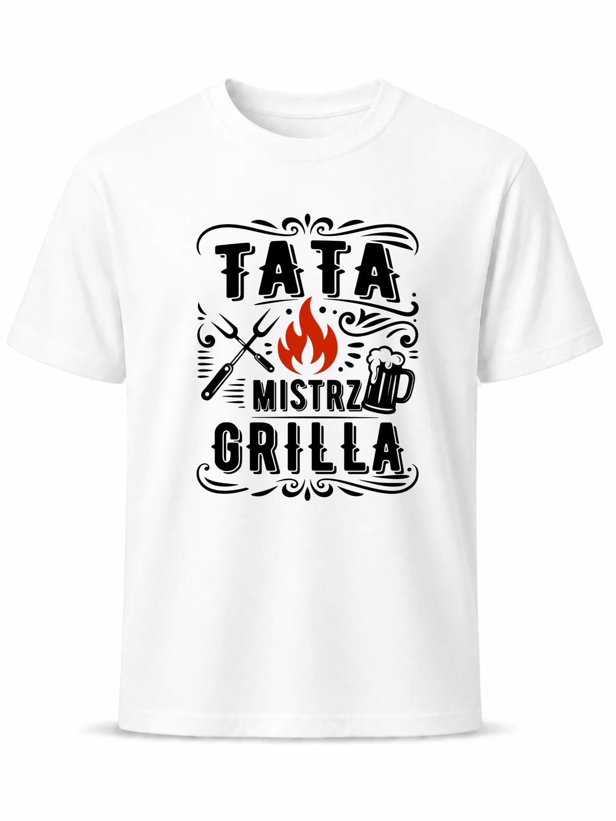 Koszulka dla taty - Tata mistrz grilla DT53