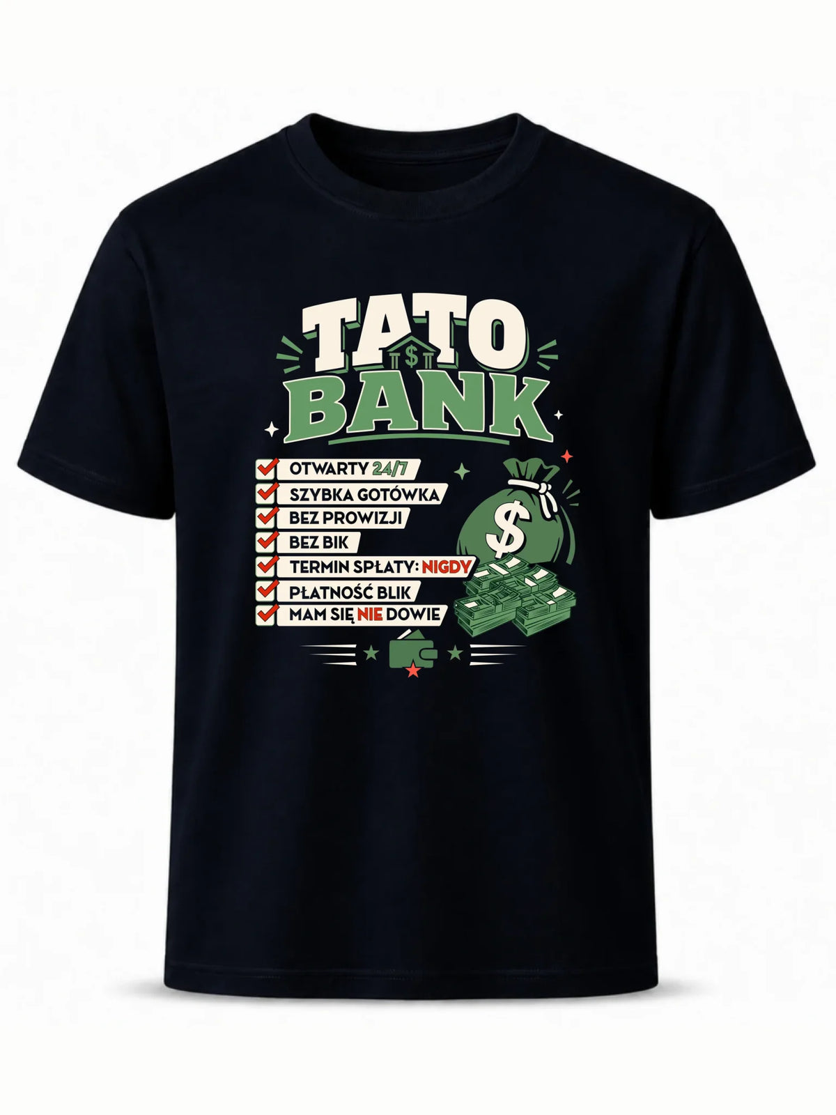 Koszulka dla taty - Tato Bank DT41